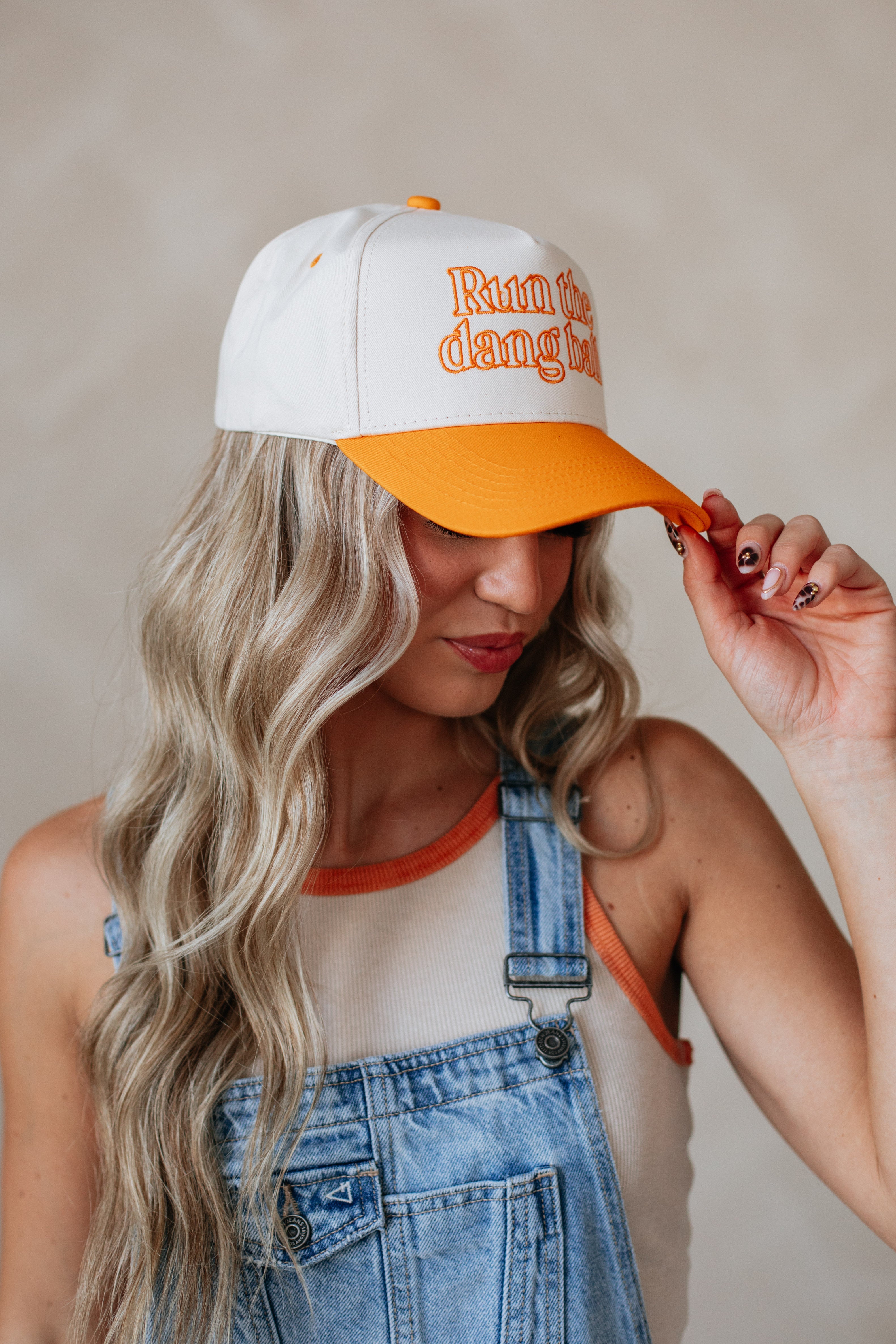 Run The Dang Ball Trucker Hat