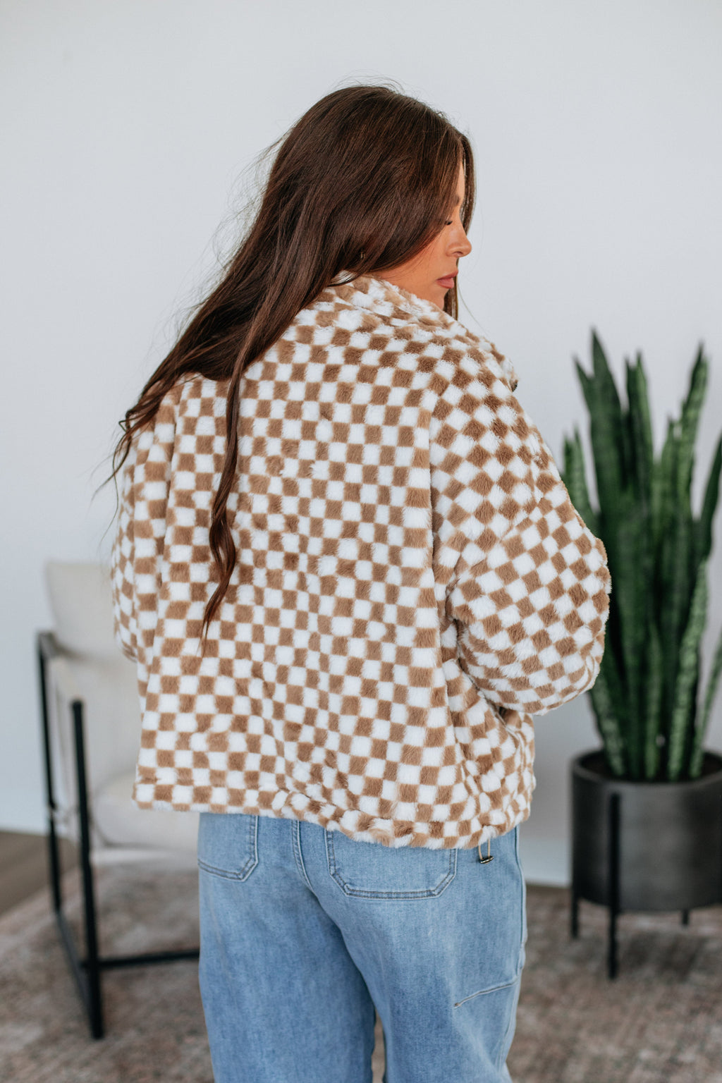 Kristen Checkered Jacket