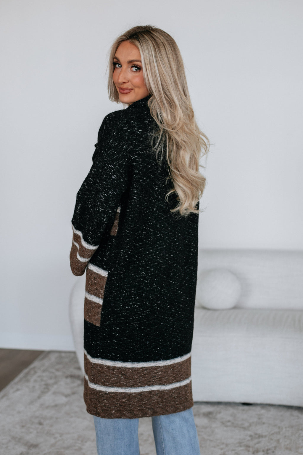 Lowell Striped Cardigan