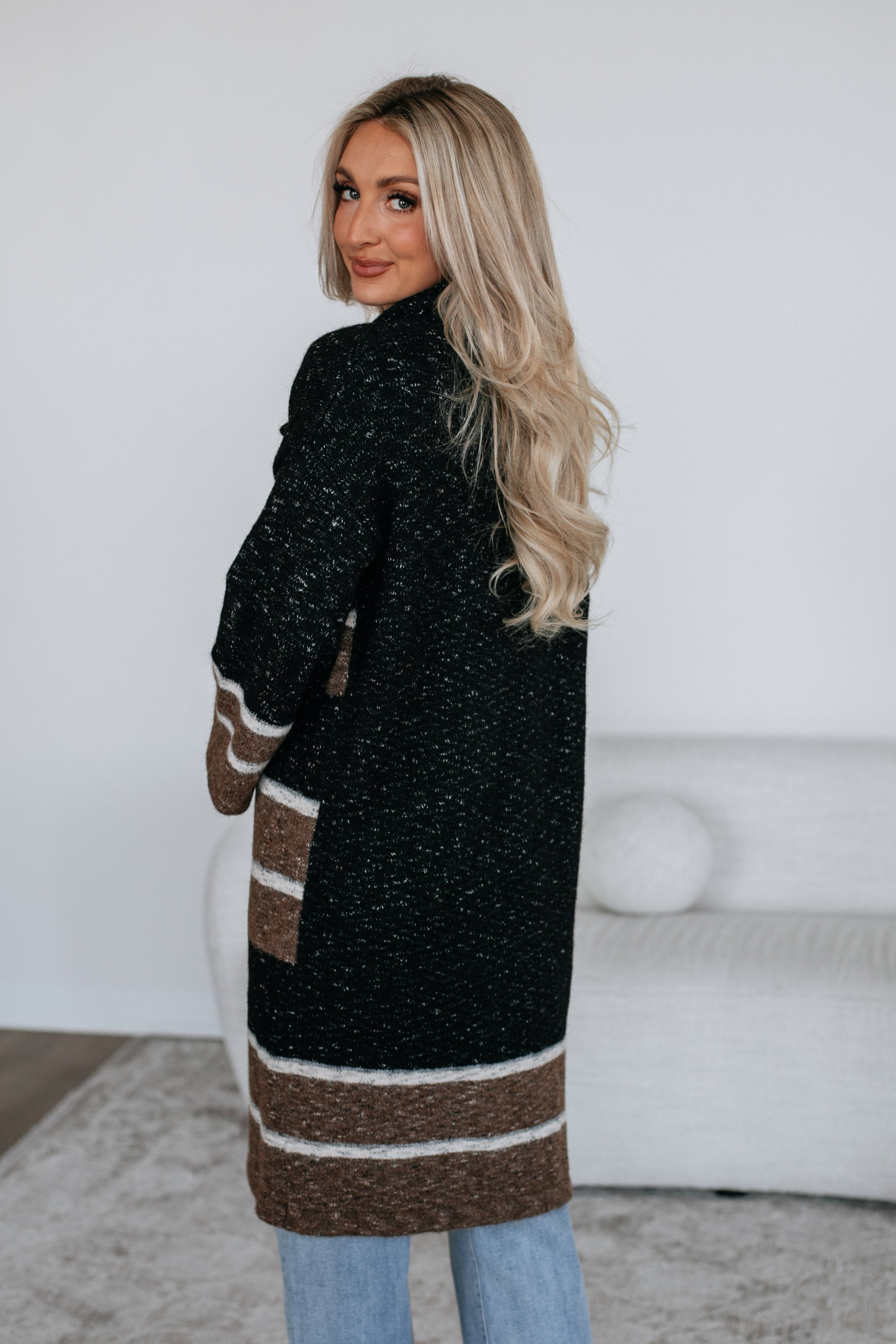 Lowell Striped Cardigan