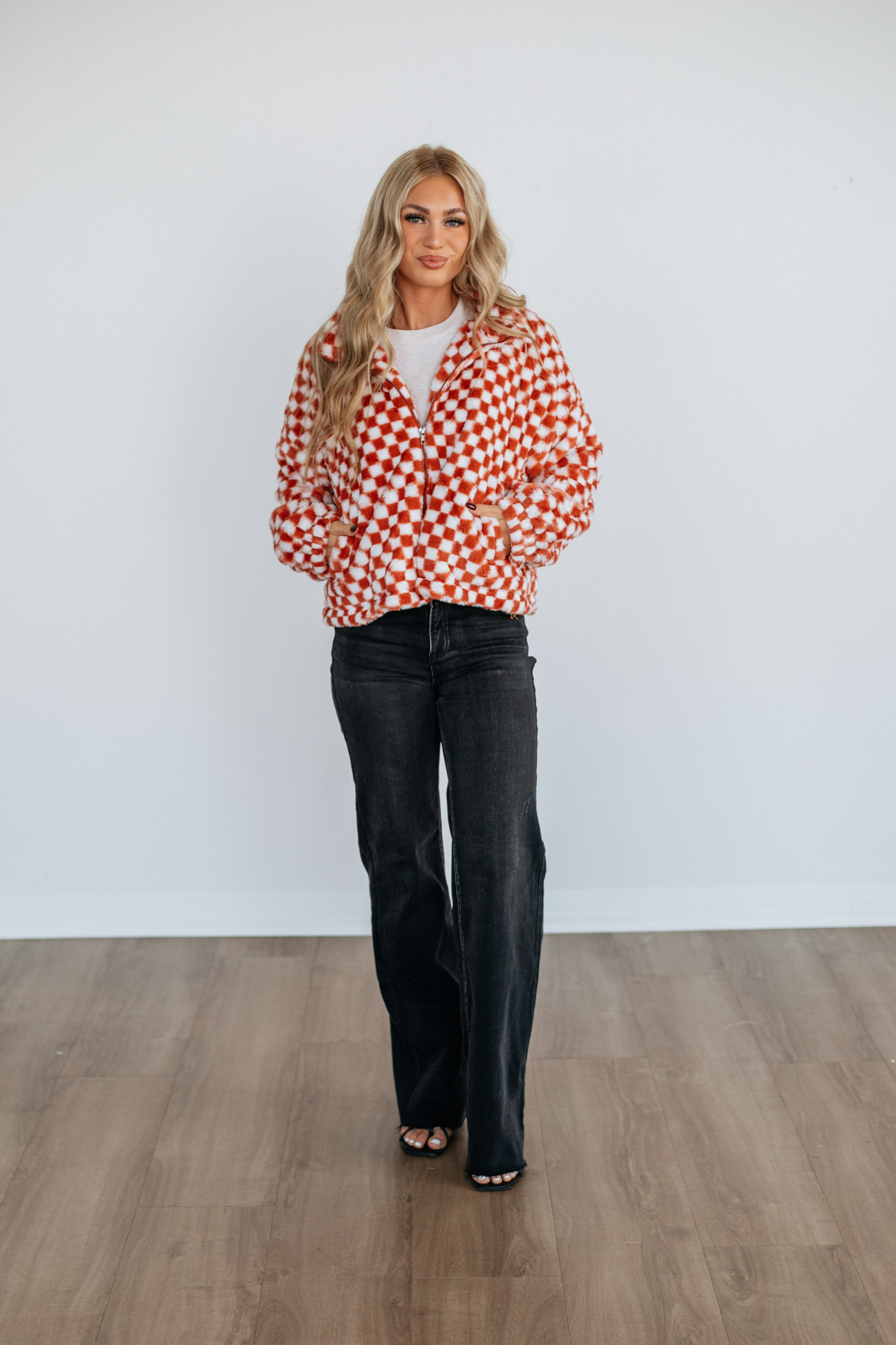 Kristen Checkered Jacket