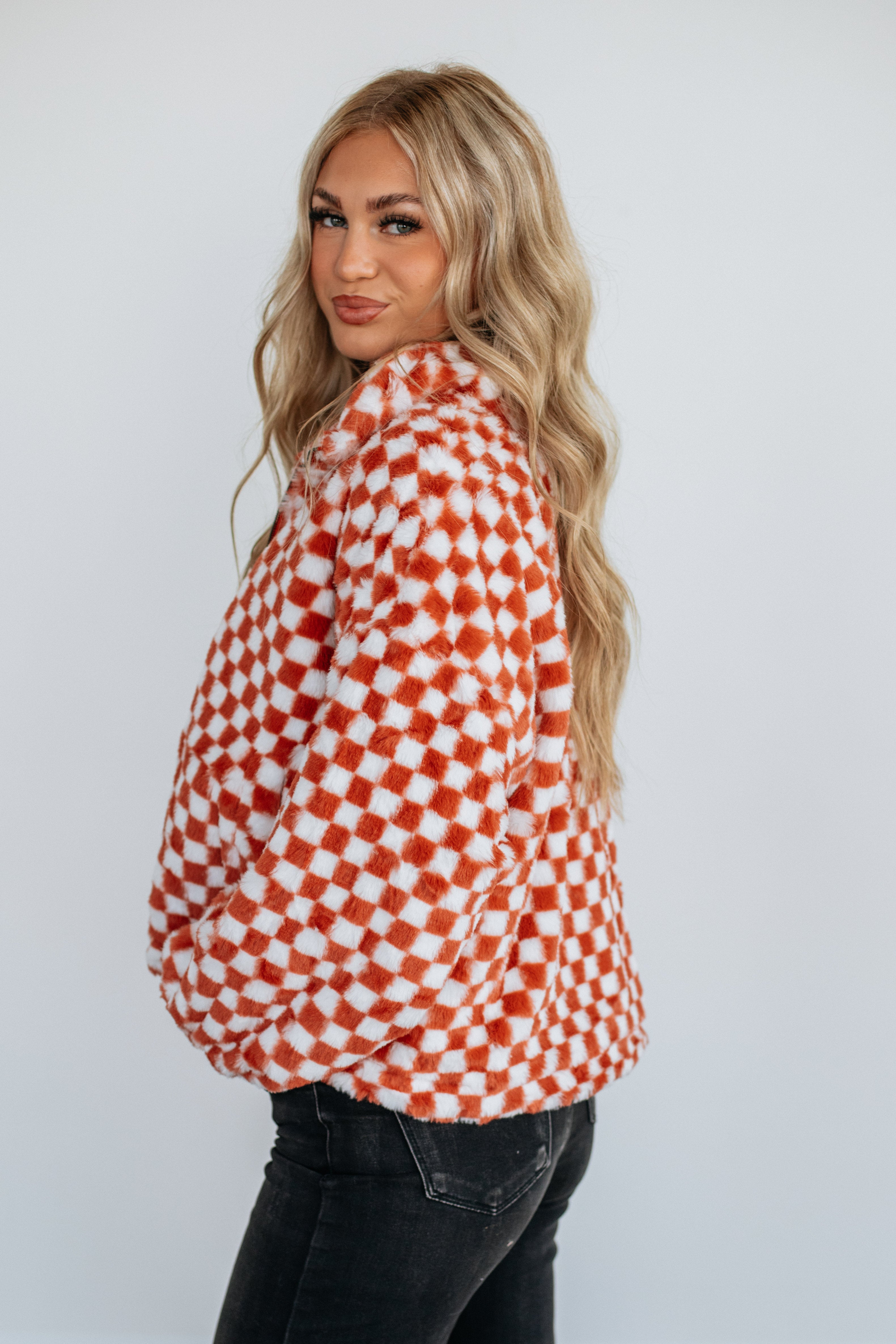 Kristen Checkered Jacket