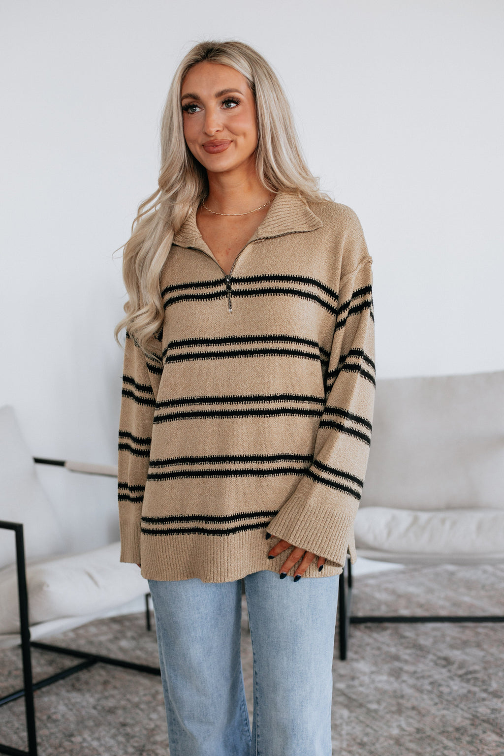 Louisa Striped Sweater