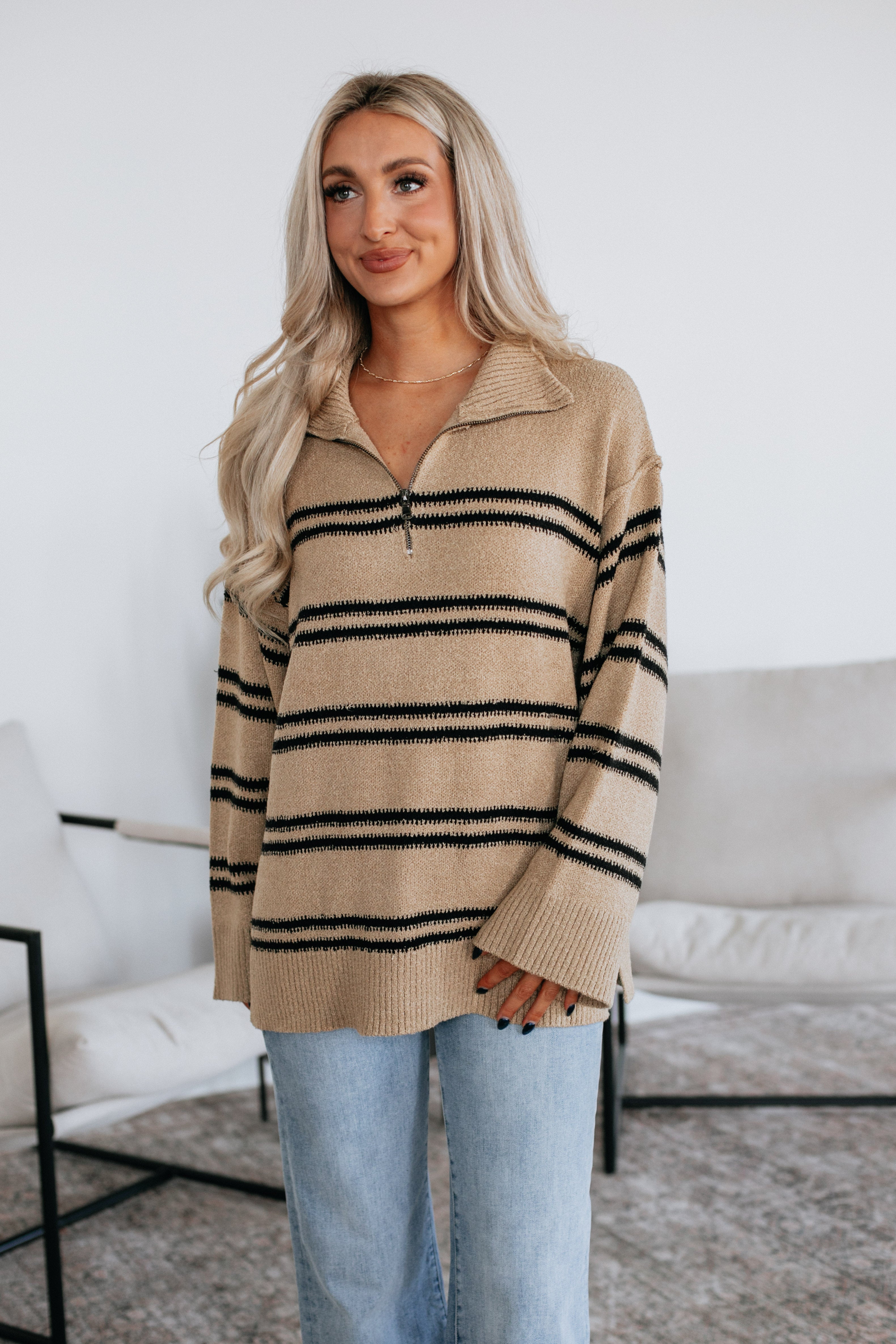Louisa Striped Sweater