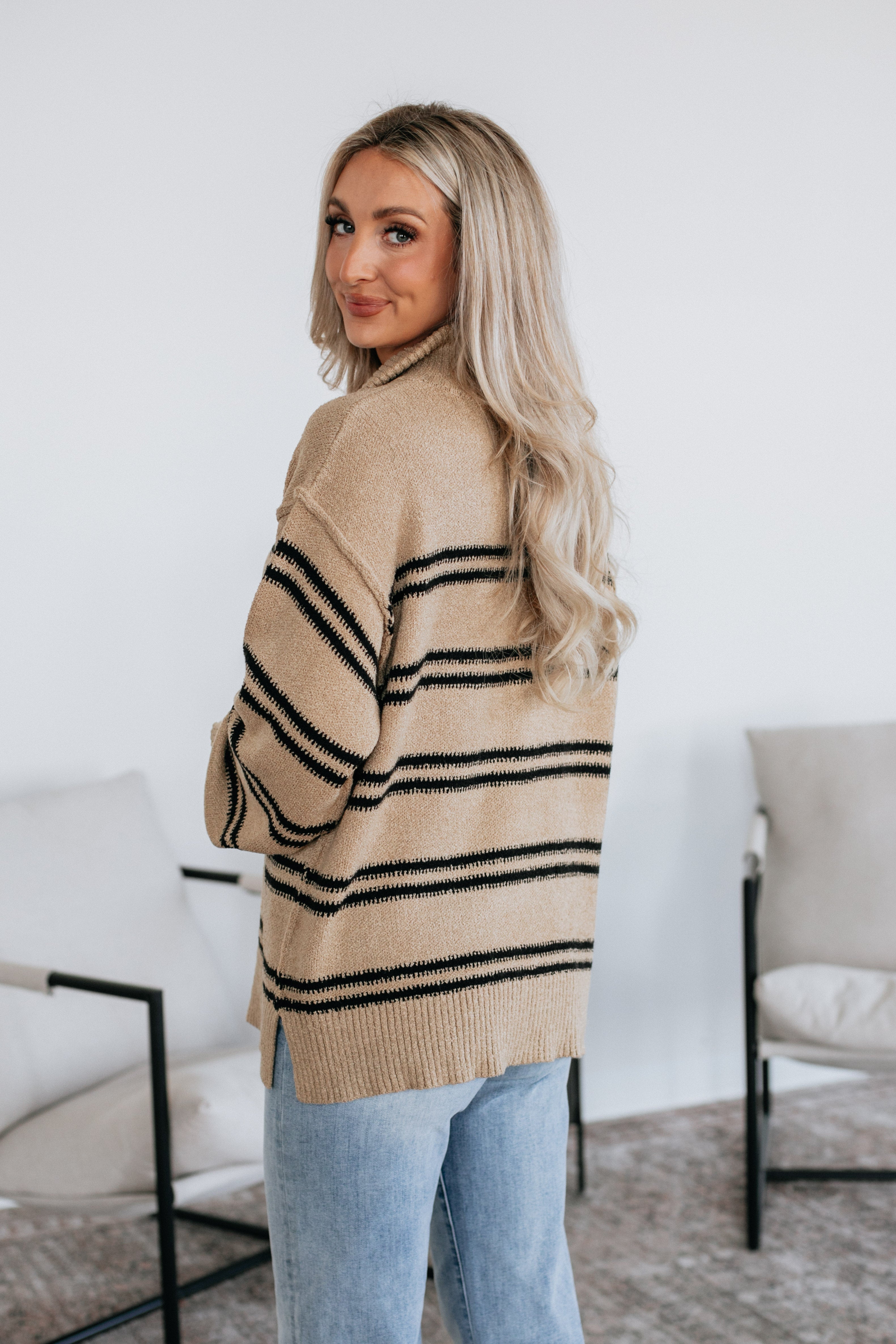 Louisa Striped Sweater