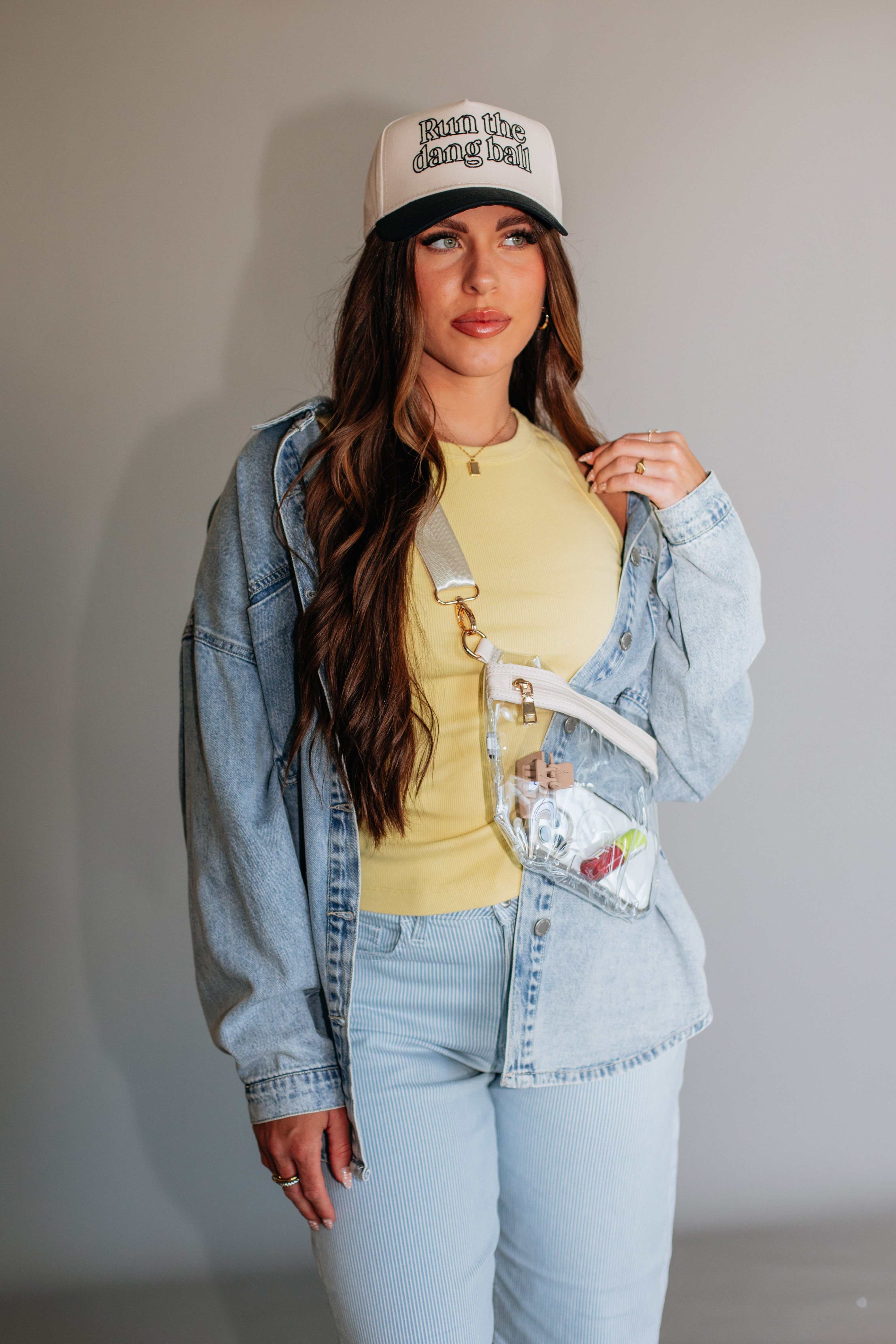 Brighton Ribbed Tank - Sunshine