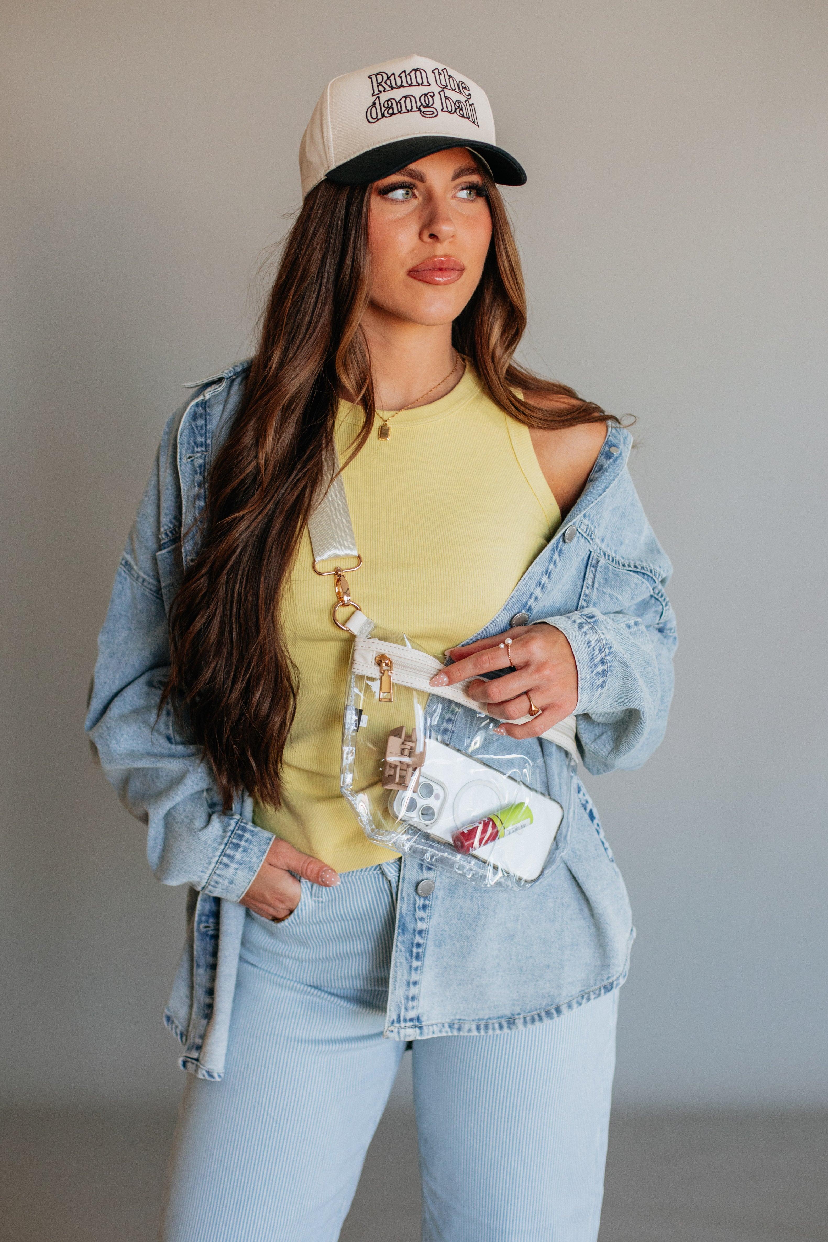 Brighton Ribbed Tank - Sunshine