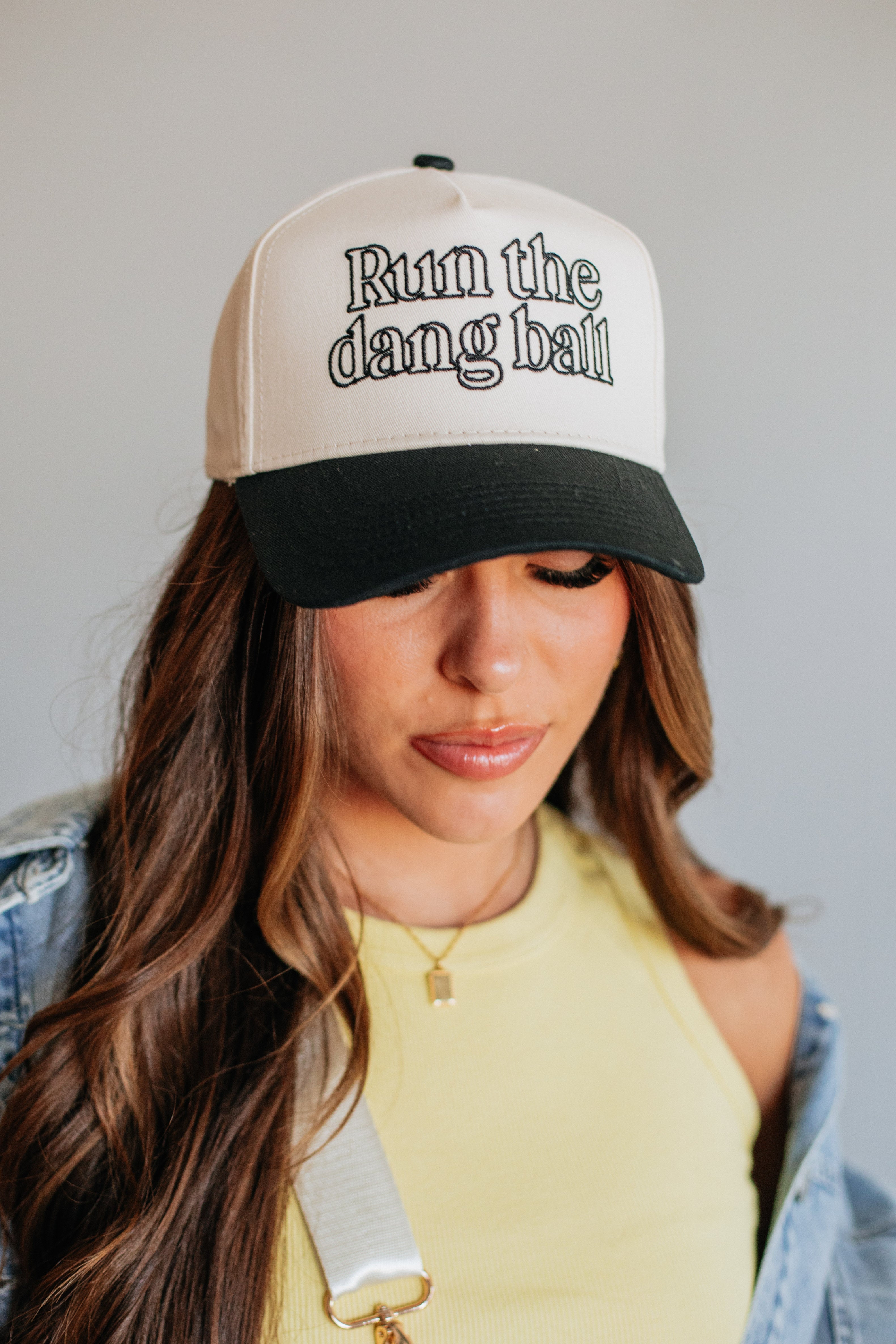 Run The Dang Ball Trucker Hat