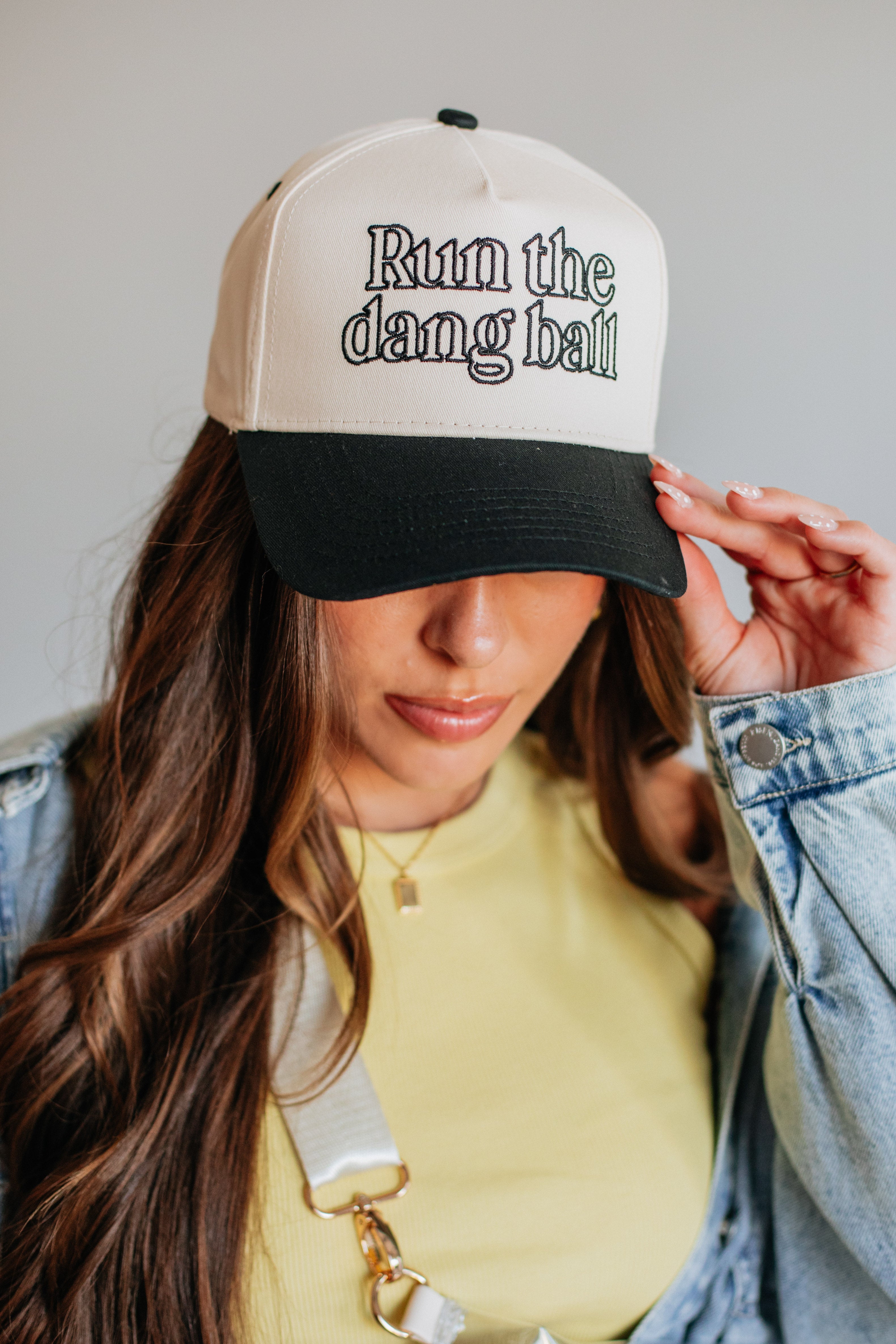 Run The Dang Ball Trucker Hat
