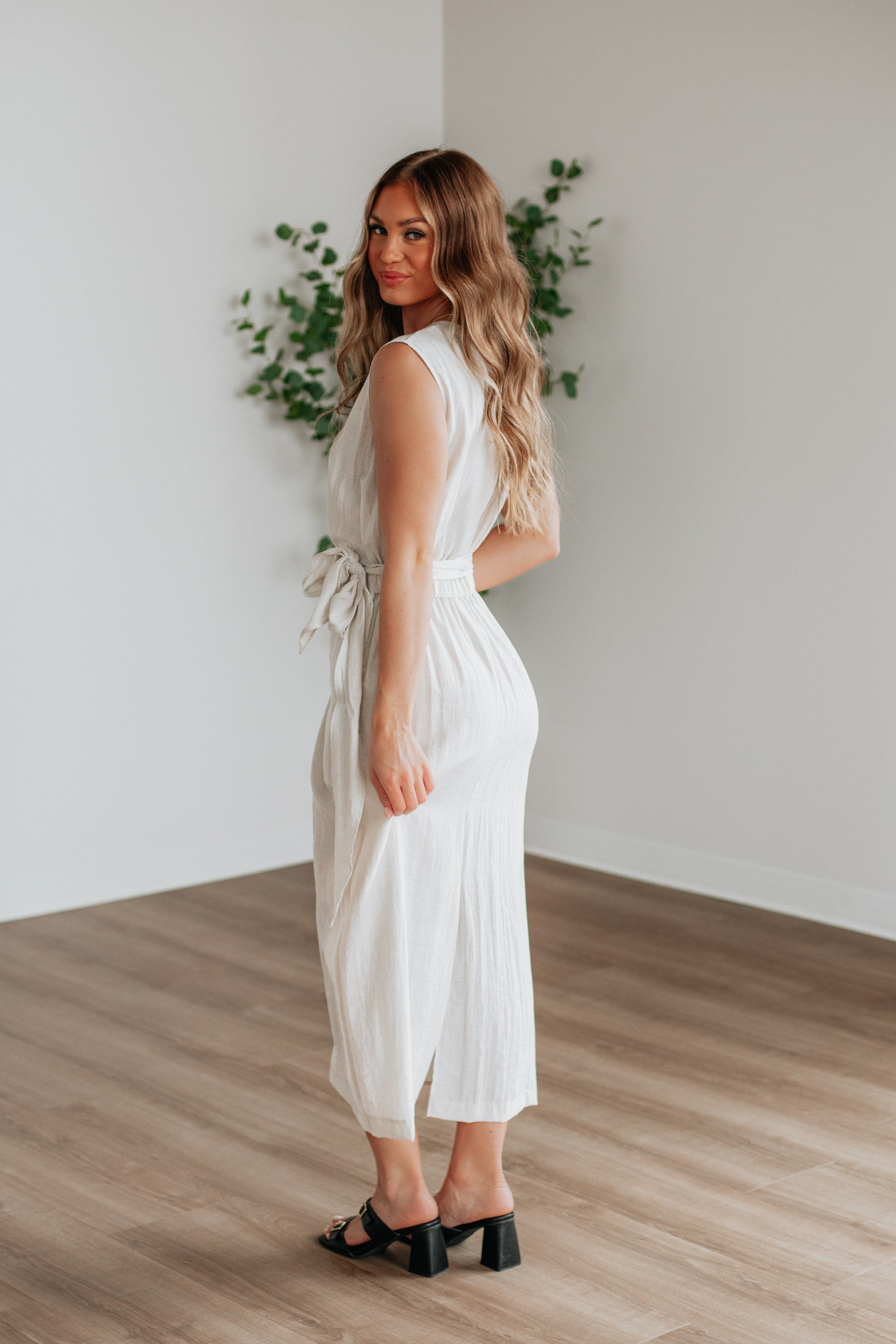 Nadine Linen Dress