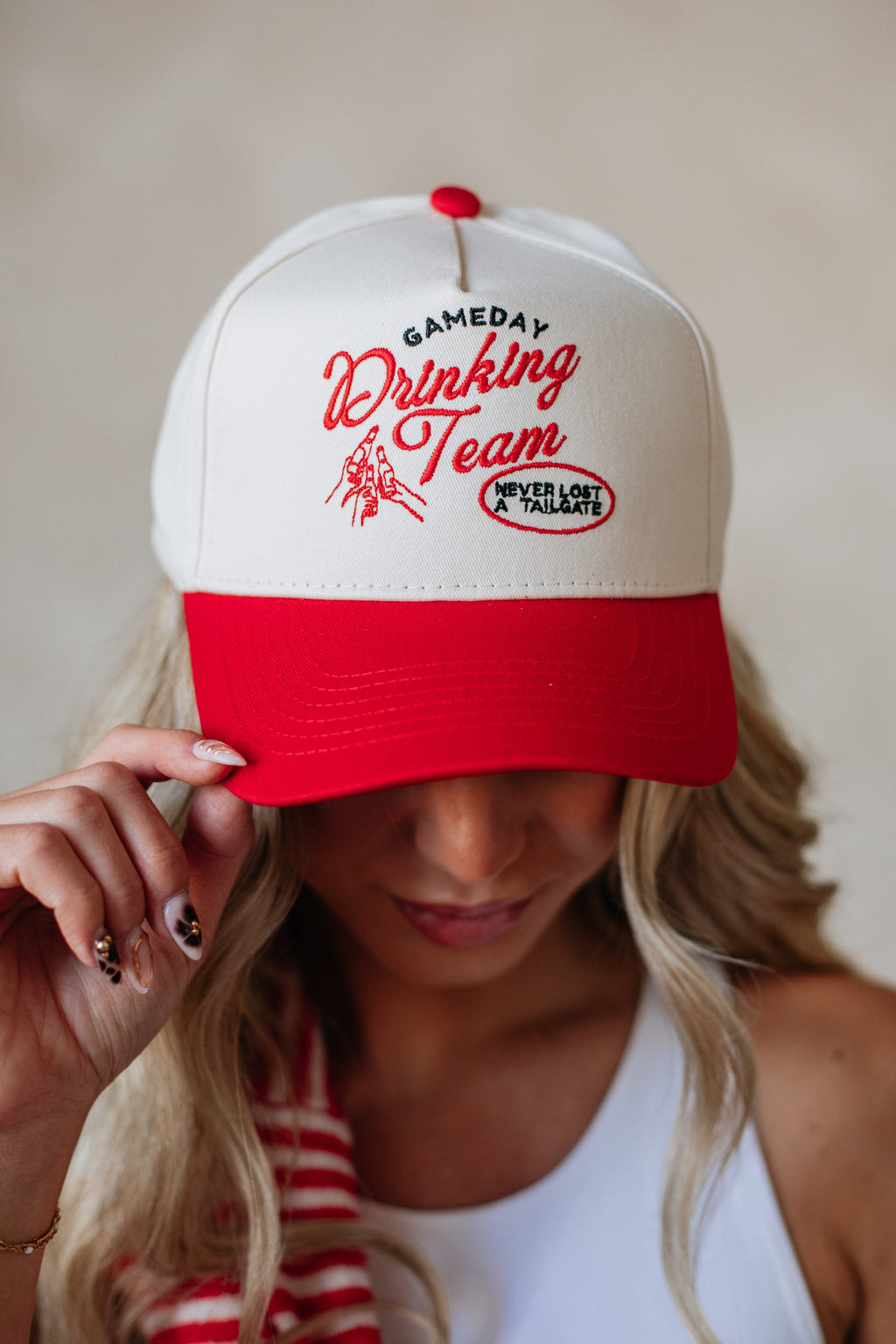 Never Lost A Tailgate Trucker Hat