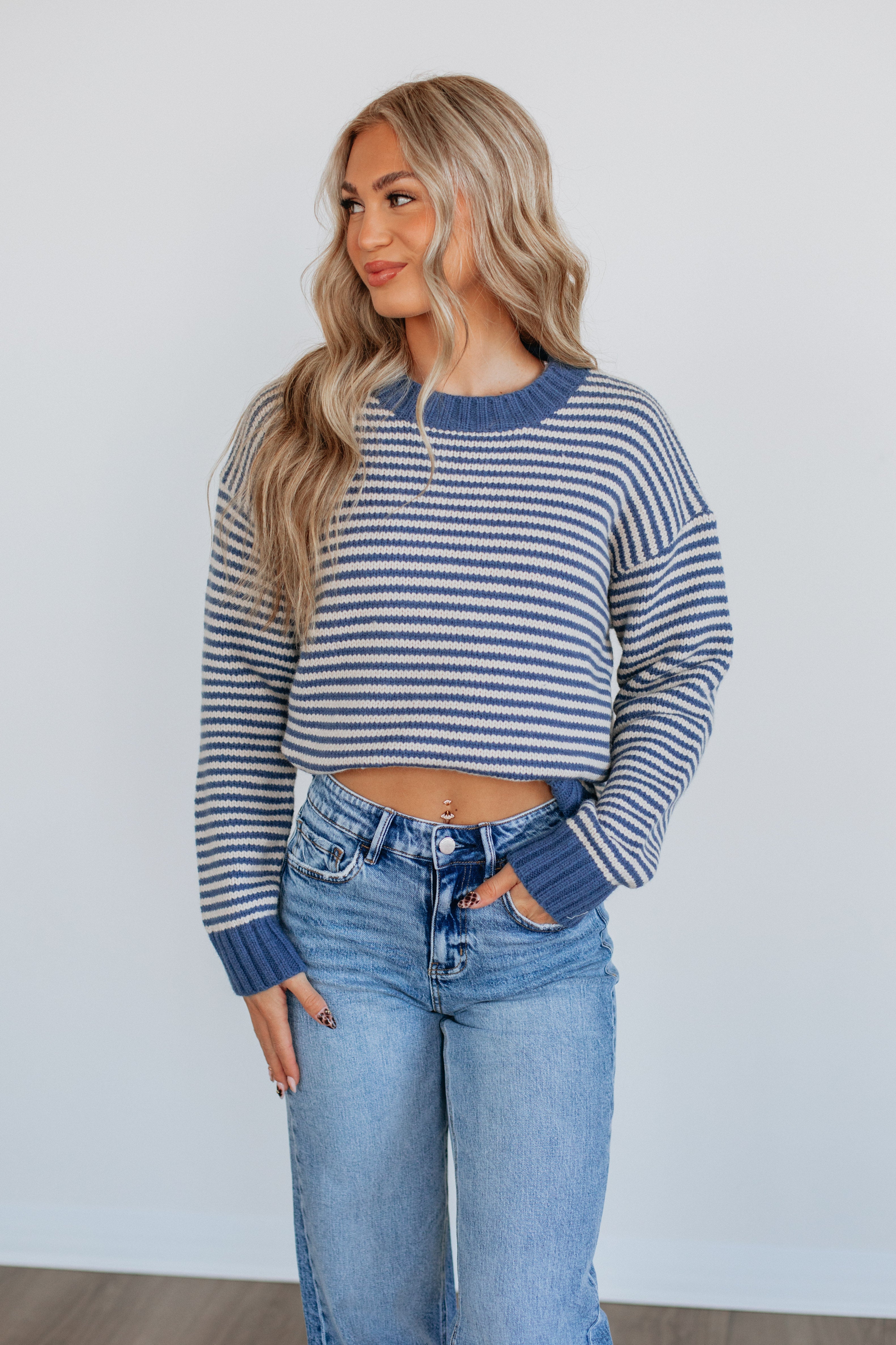 Kealy Striped Sweater