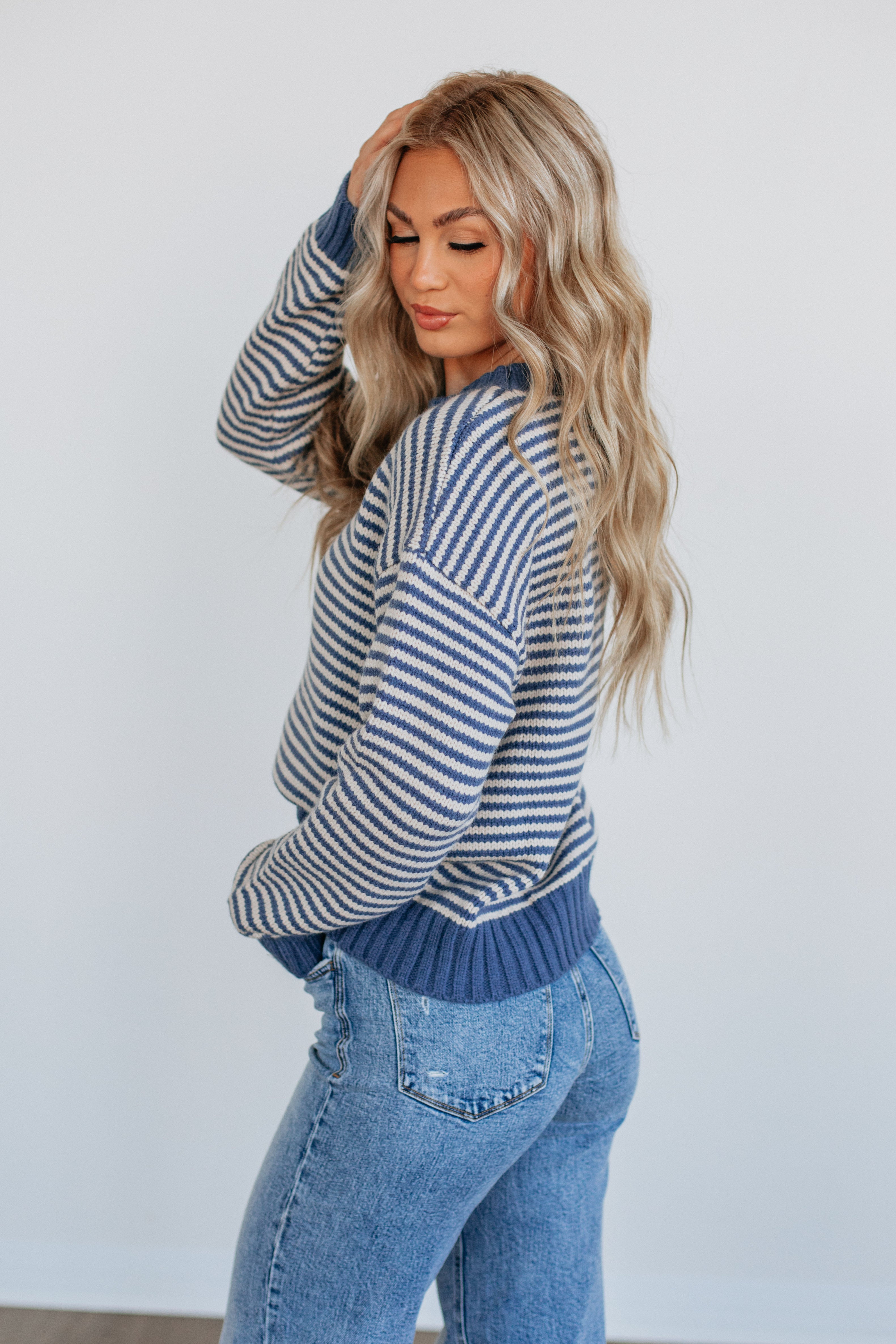 Kealy Striped Sweater