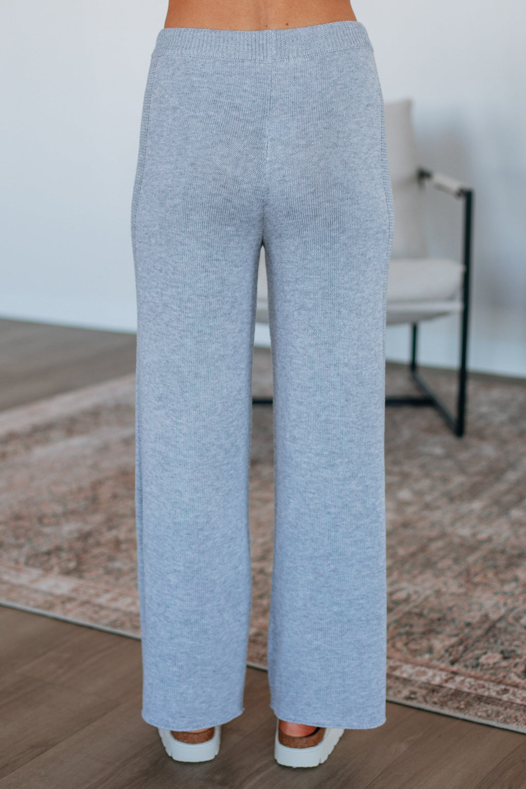 Bodhi Knit Pants - Heather Grey