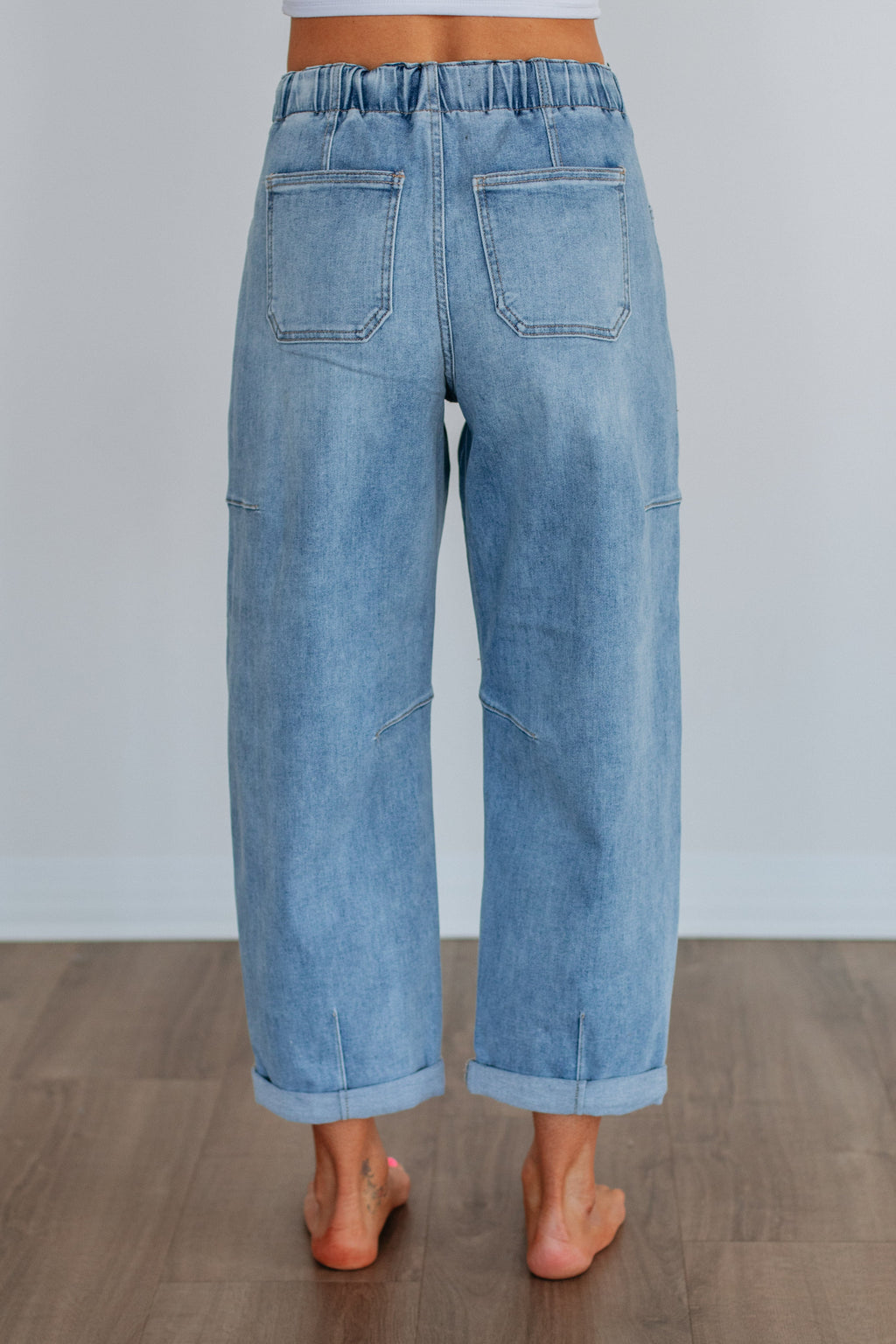 Kodi Risen Cargo Jeans - Light Wash