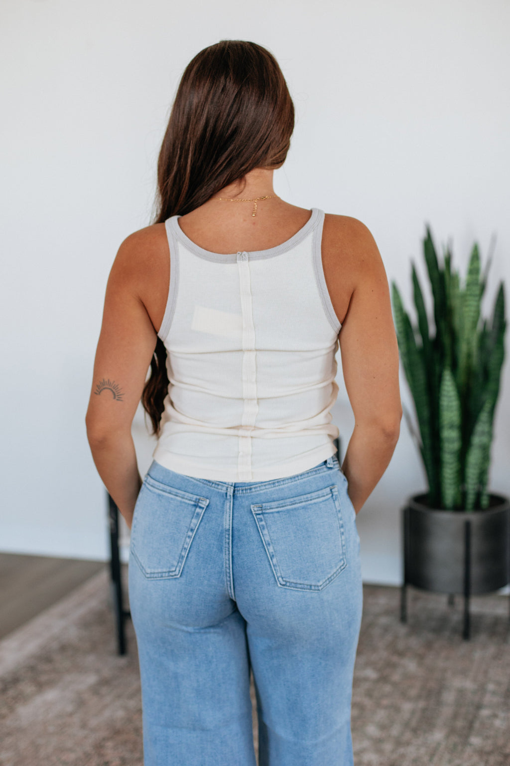 Sunday Drive Tank - Latte Mix