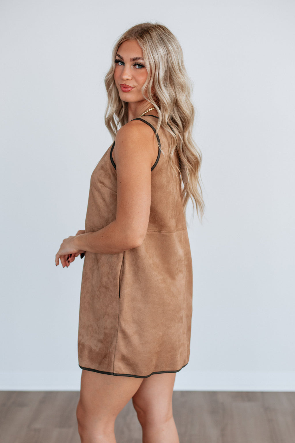 Lien Suede Dress
