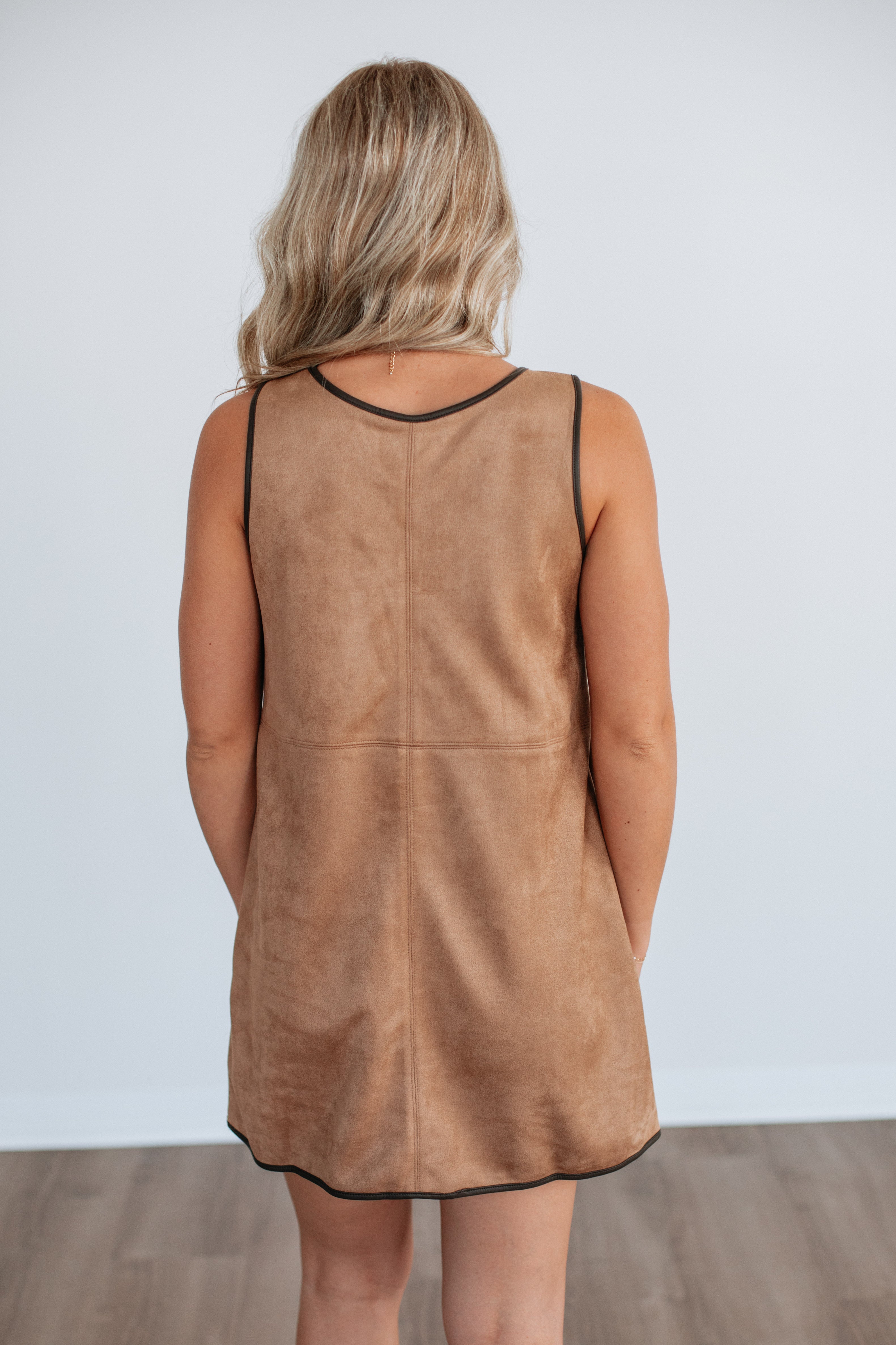 Lien Suede Dress