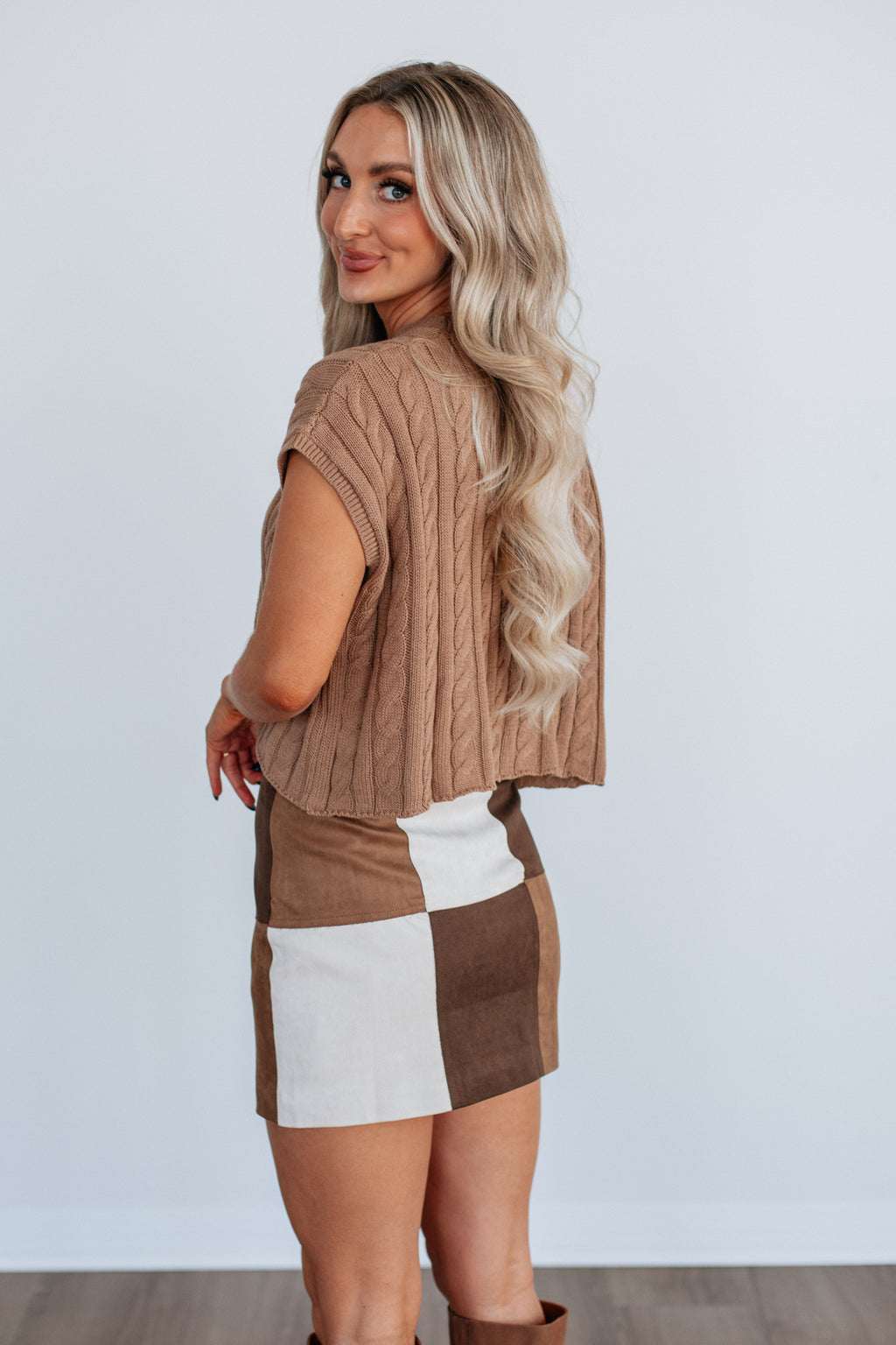Loni Cable Knit Top