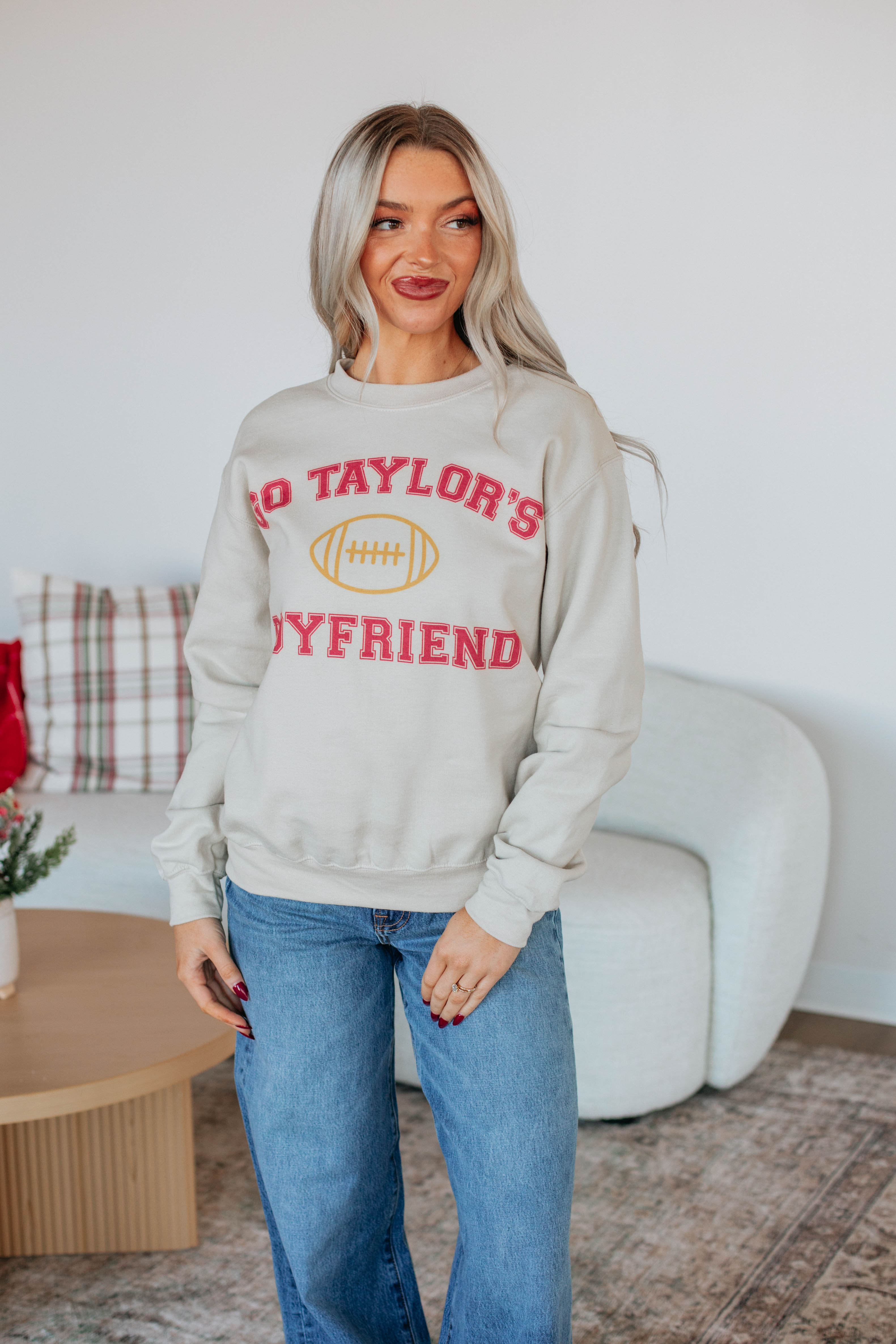 Go Taylor's Boyfriend Crewneck