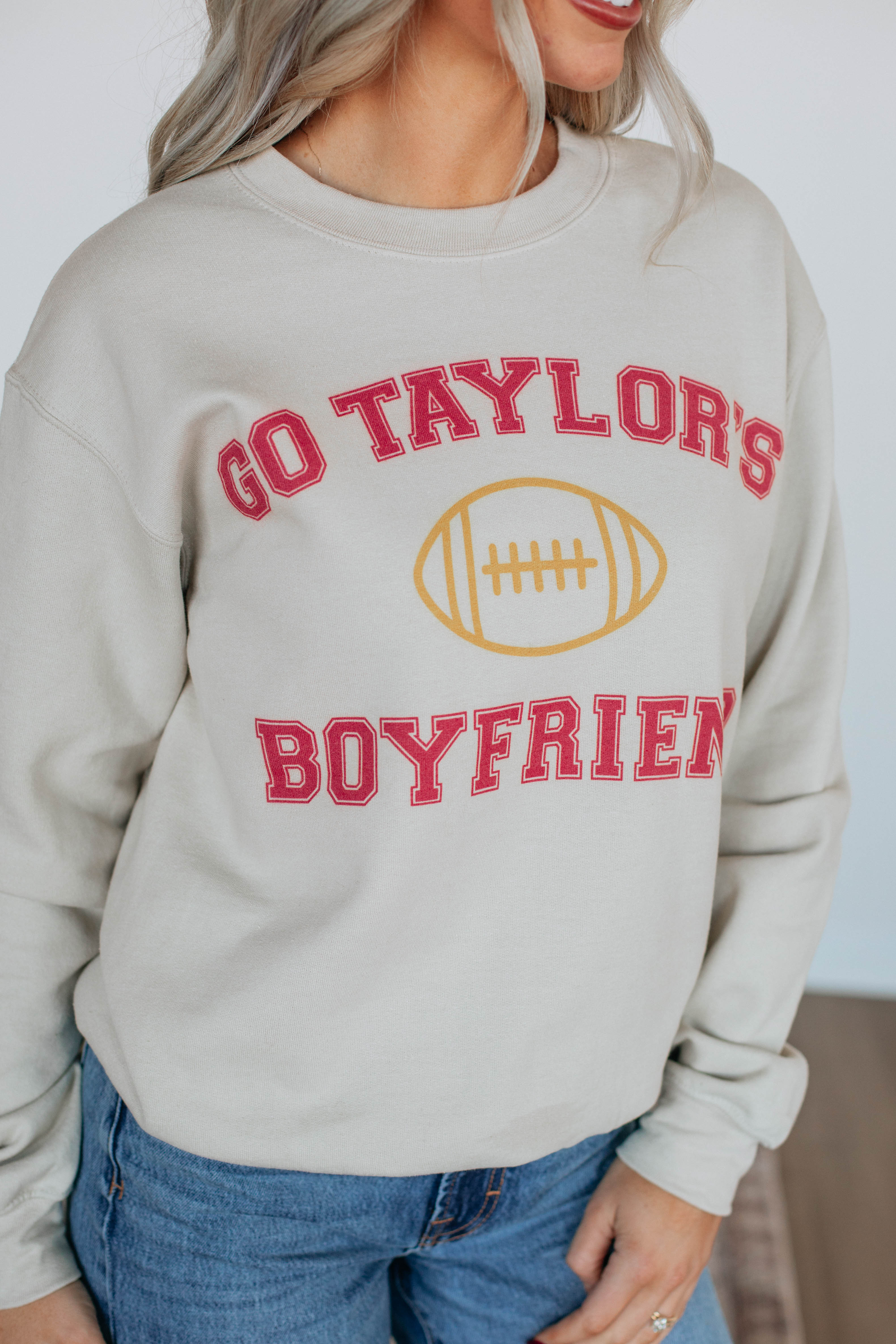 Go Taylor's Boyfriend Crewneck