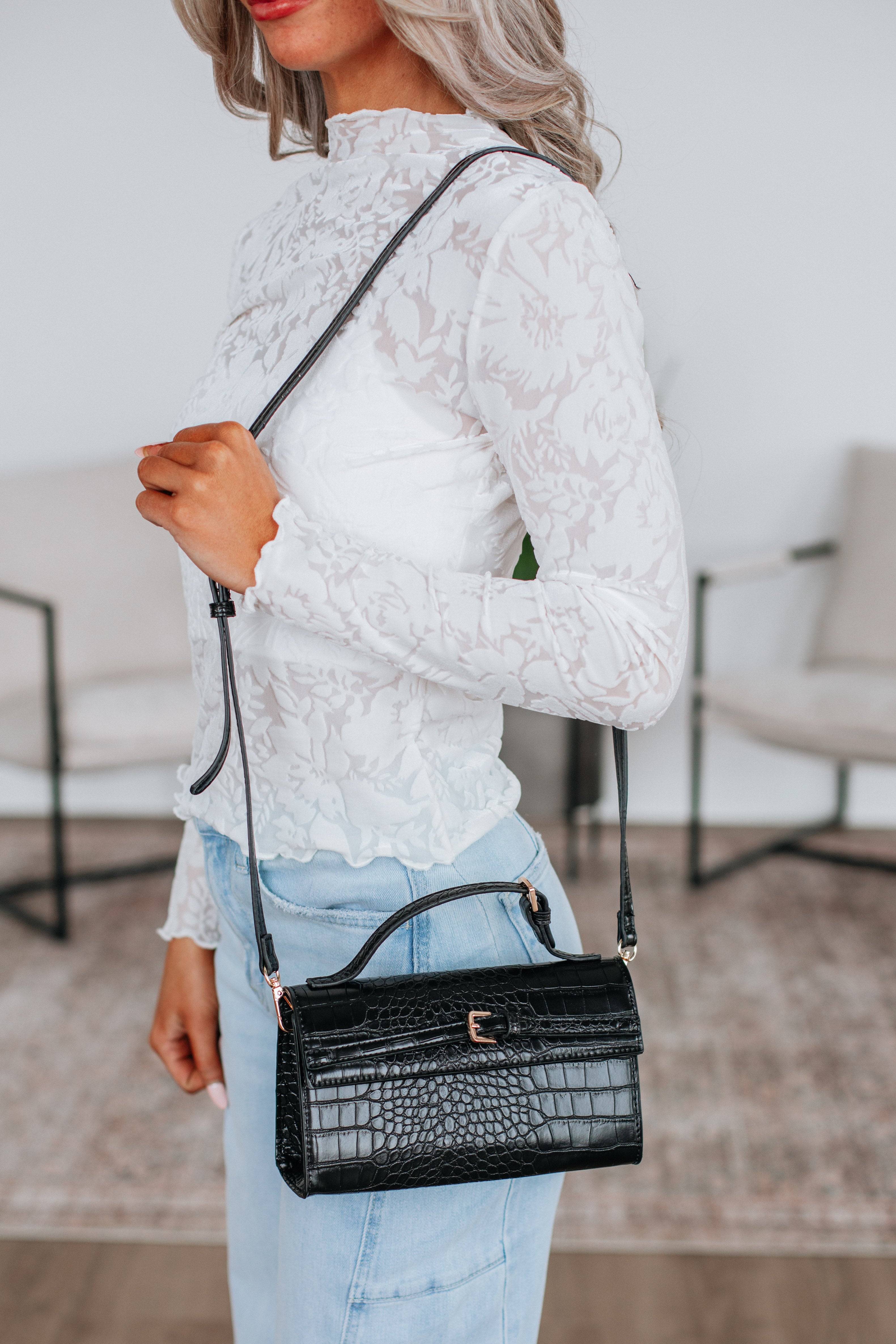 Arrany Crossbody Bag - Black