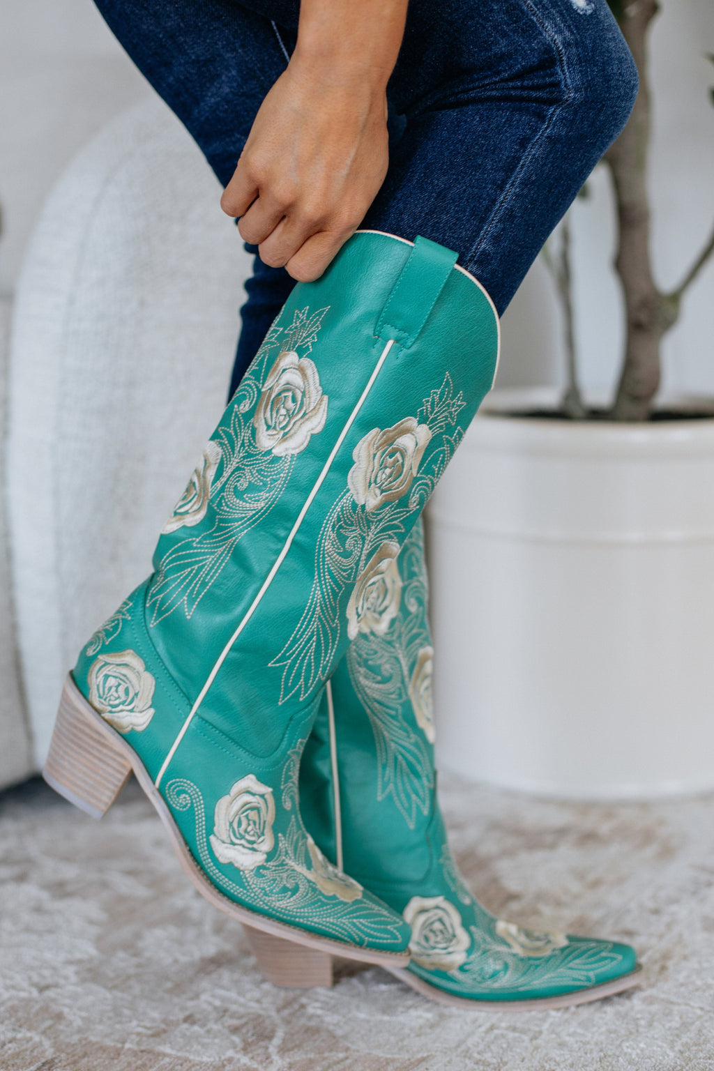 Center Stage Cowgirl Boots