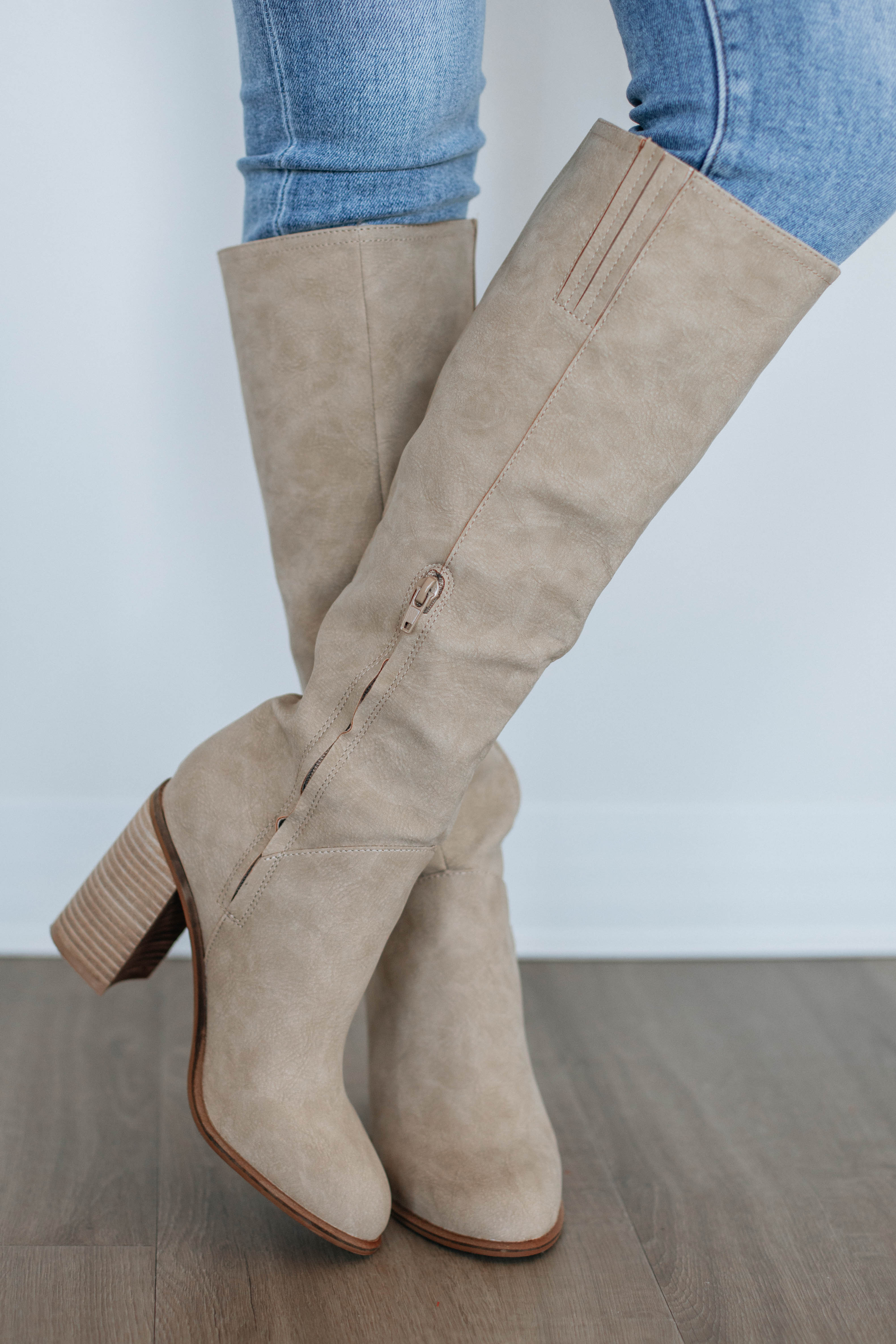 Finding My Way Boots - Khaki