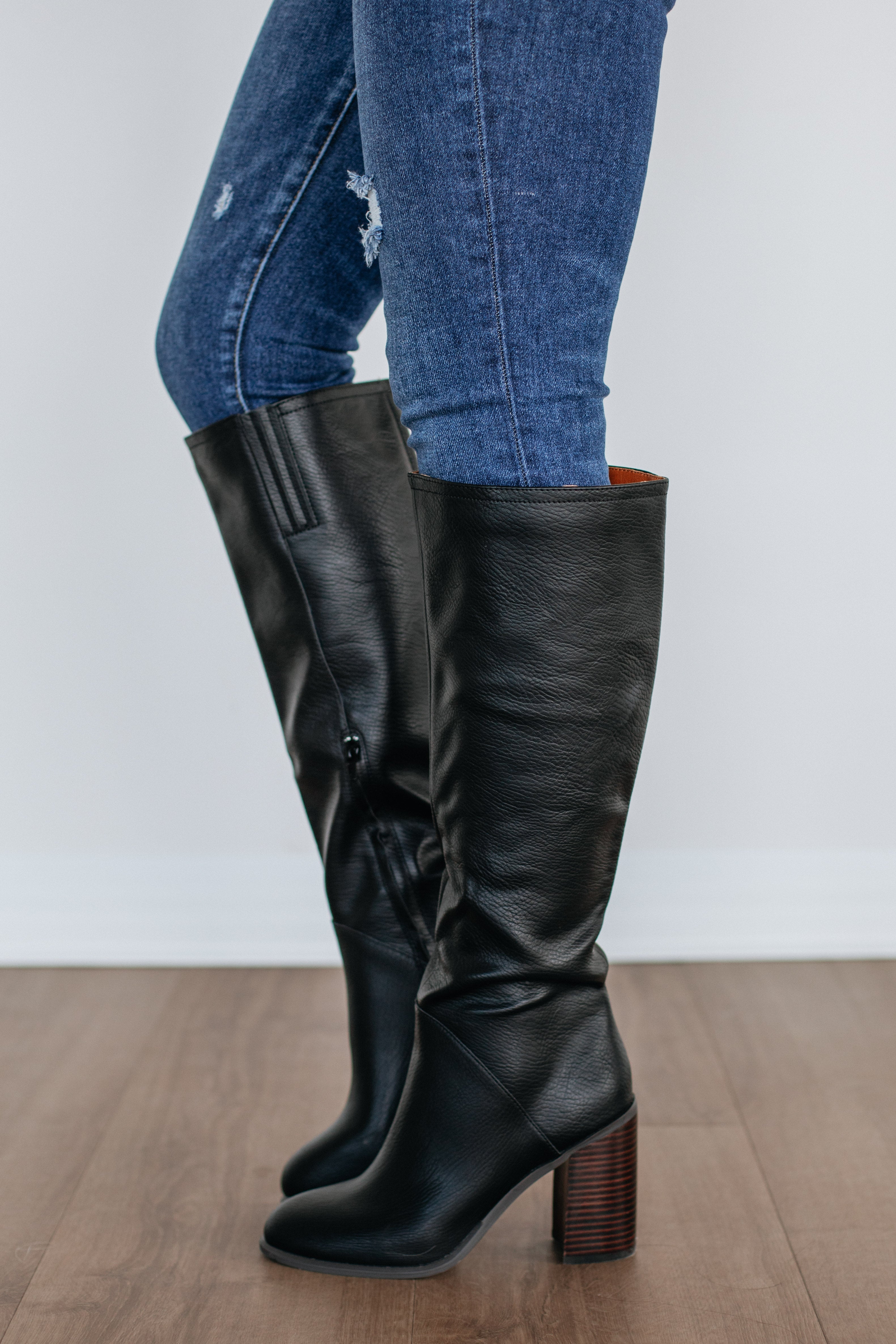 Finding My Way Boots - Black