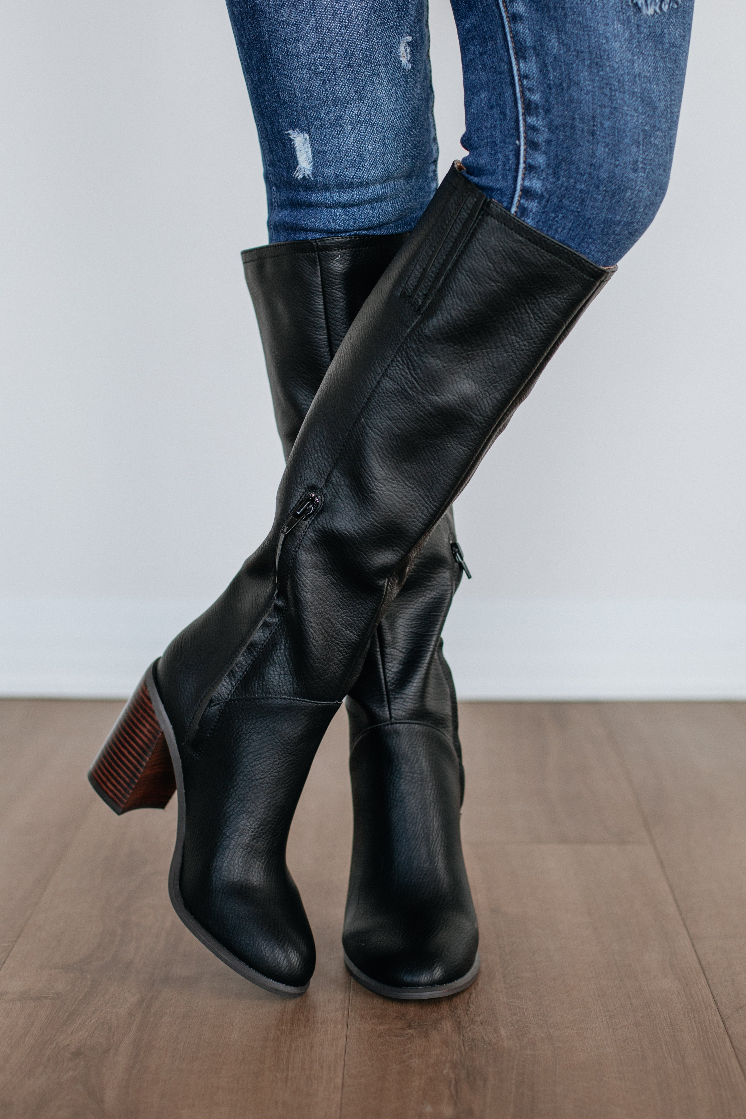 Finding My Way Boots - Black