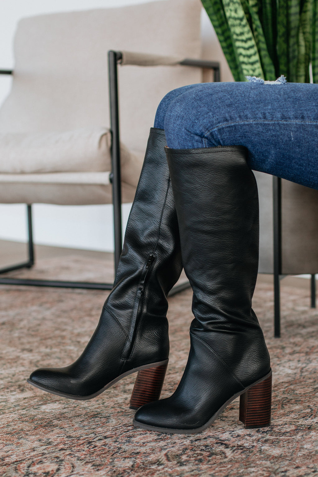 Finding My Way Boots - Black