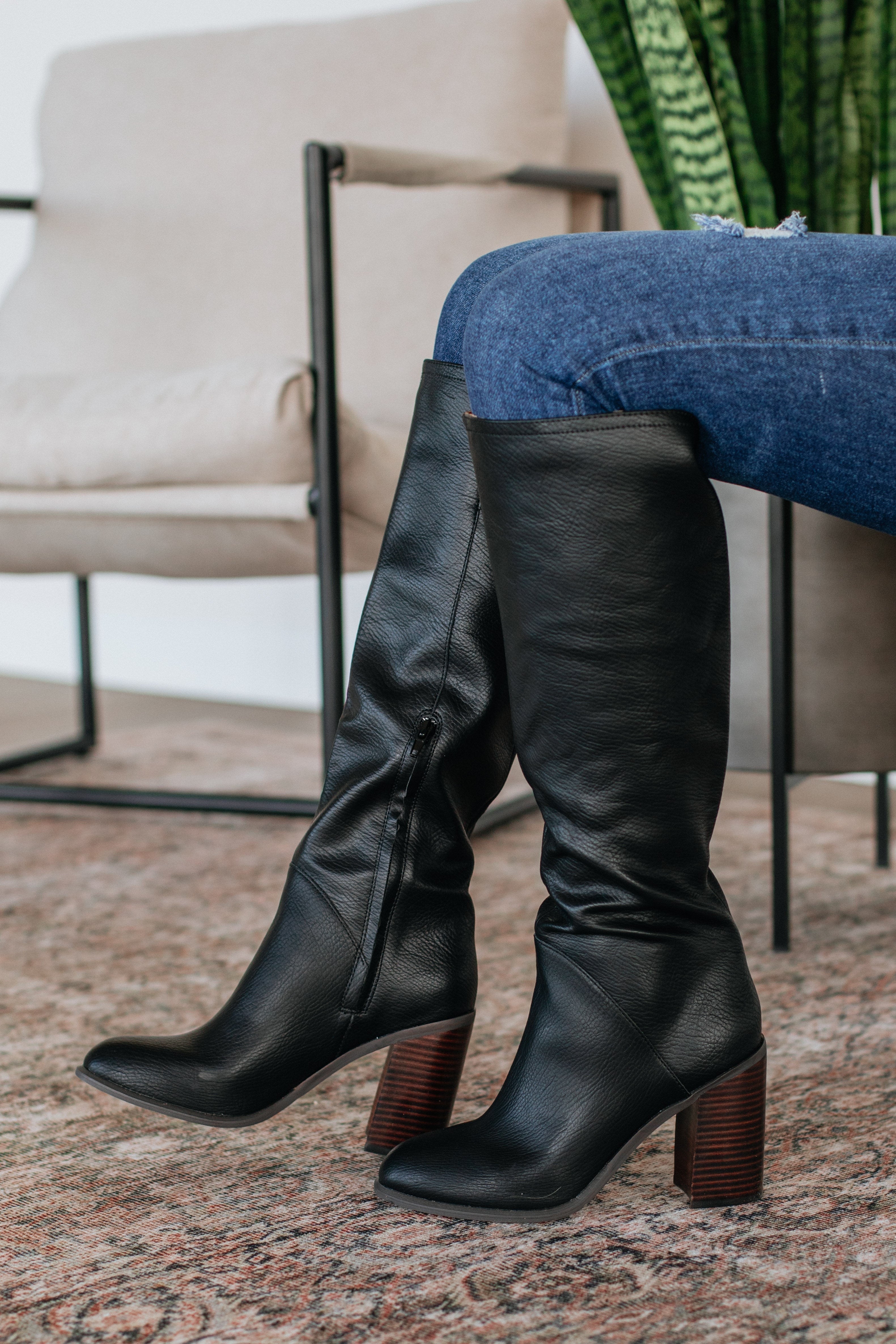 Finding My Way Boots - Black