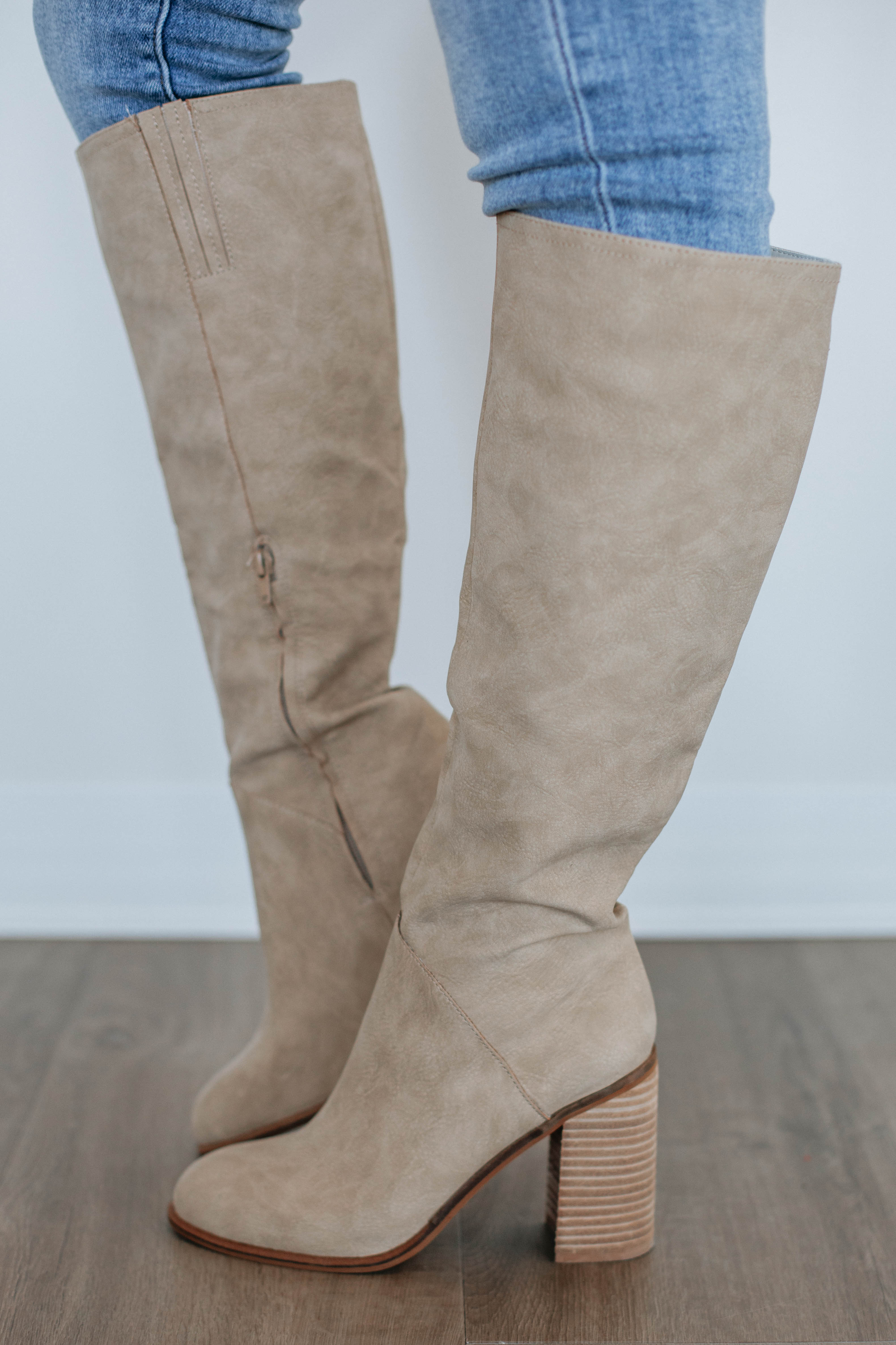 Finding My Way Boots - Khaki