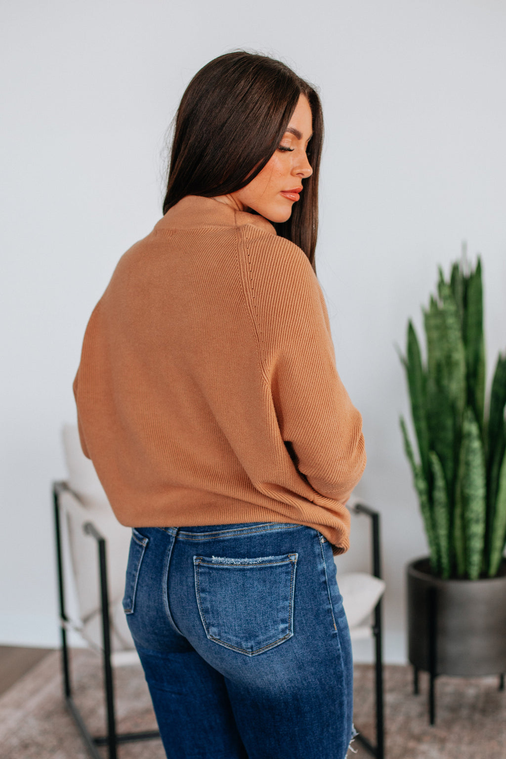 Gretchen Dolman Sweater - Toast