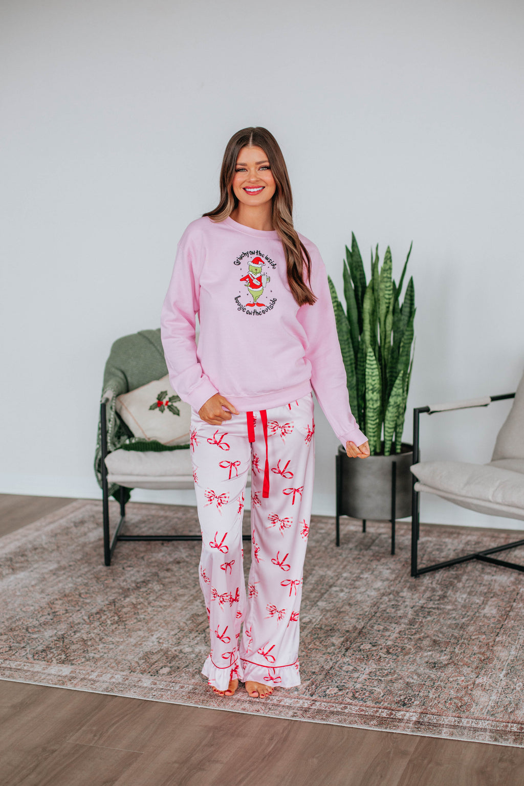 Grinchy On The Inside Crewneck