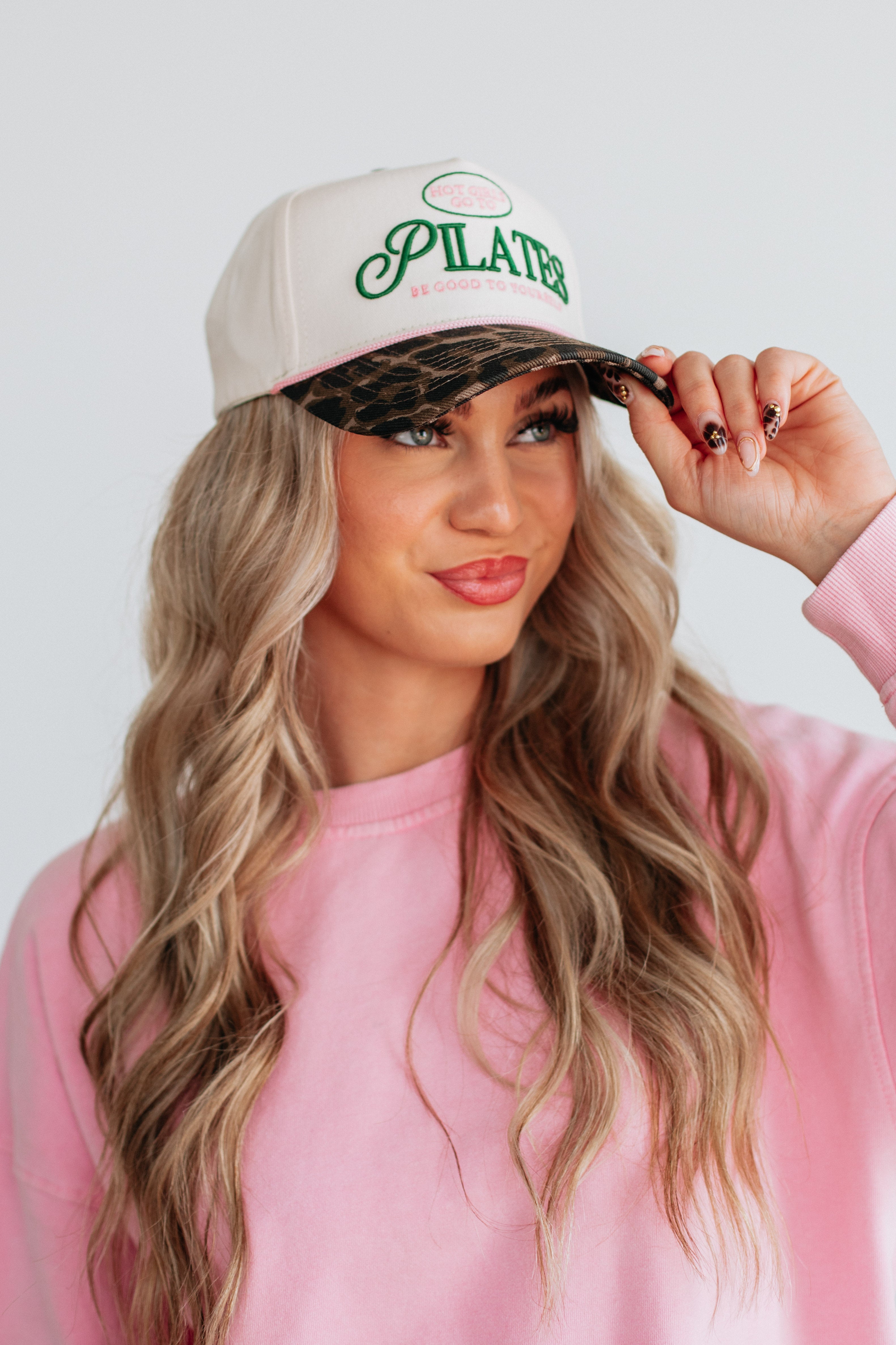 Hot Girls Go To Pilates Trucker Hat