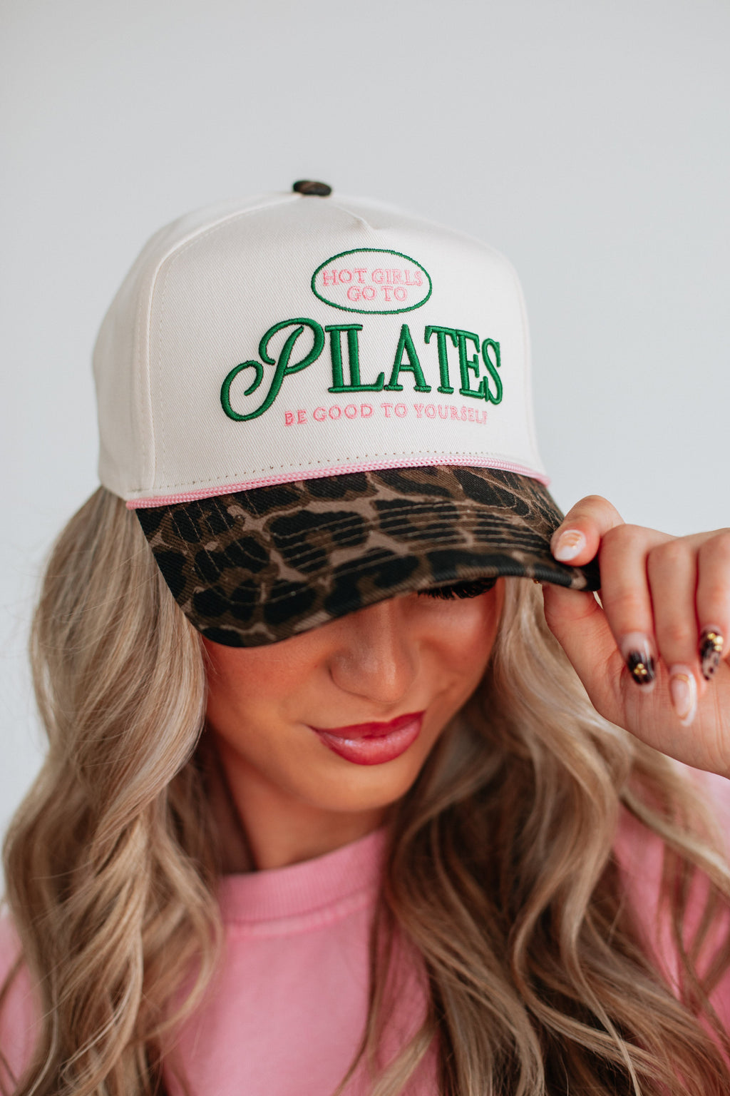 Hot Girls Go To Pilates Trucker Hat