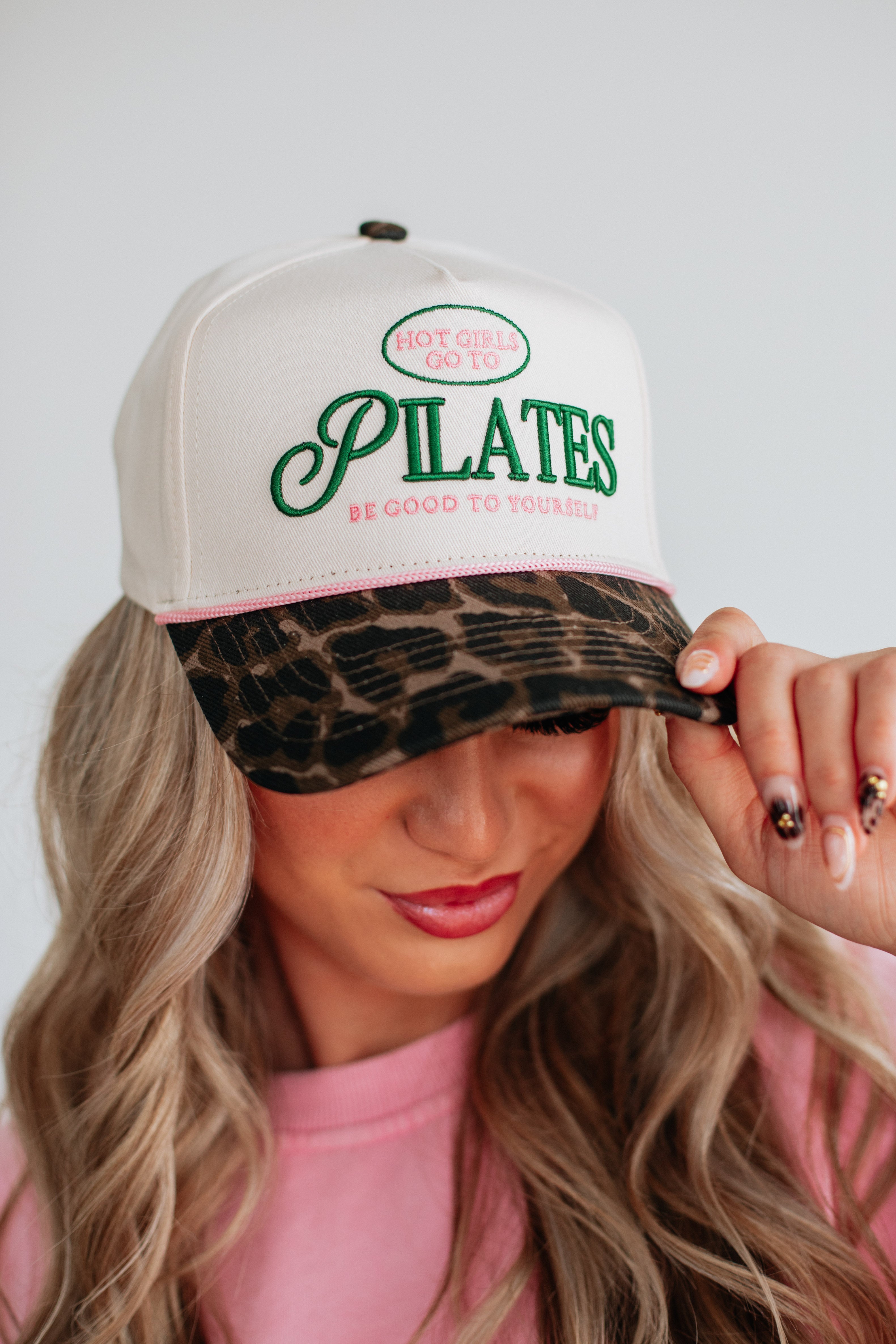 Hot Girls Go To Pilates Trucker Hat
