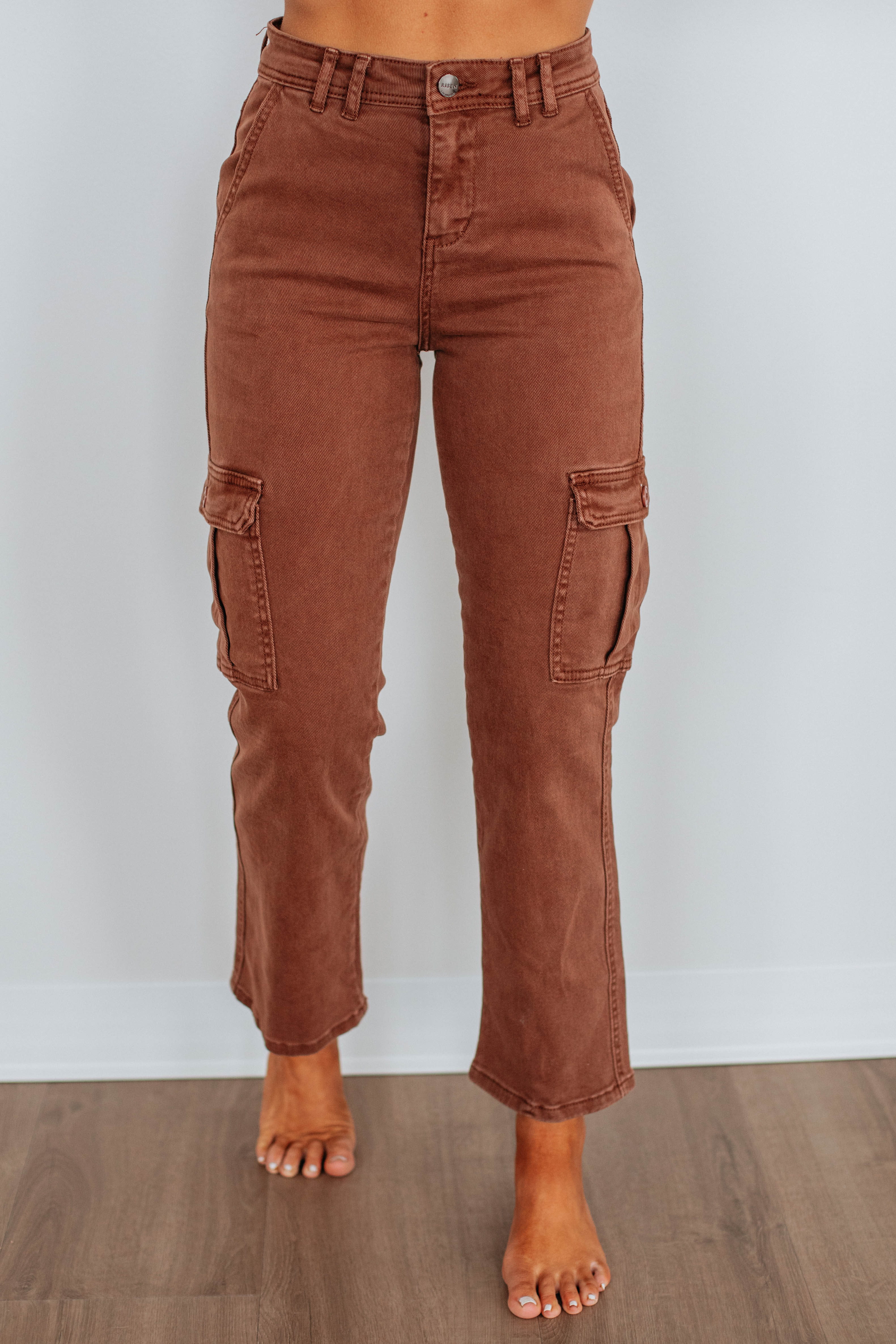 Hadley Risen Cargo Jeans - Espresso