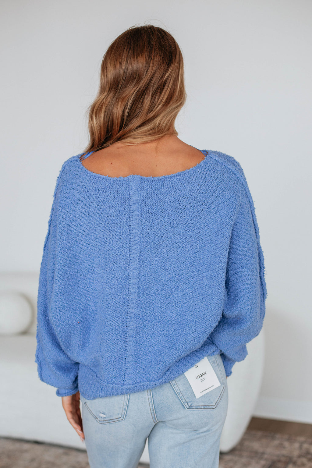 Haven Sweater - Cornflower Blue