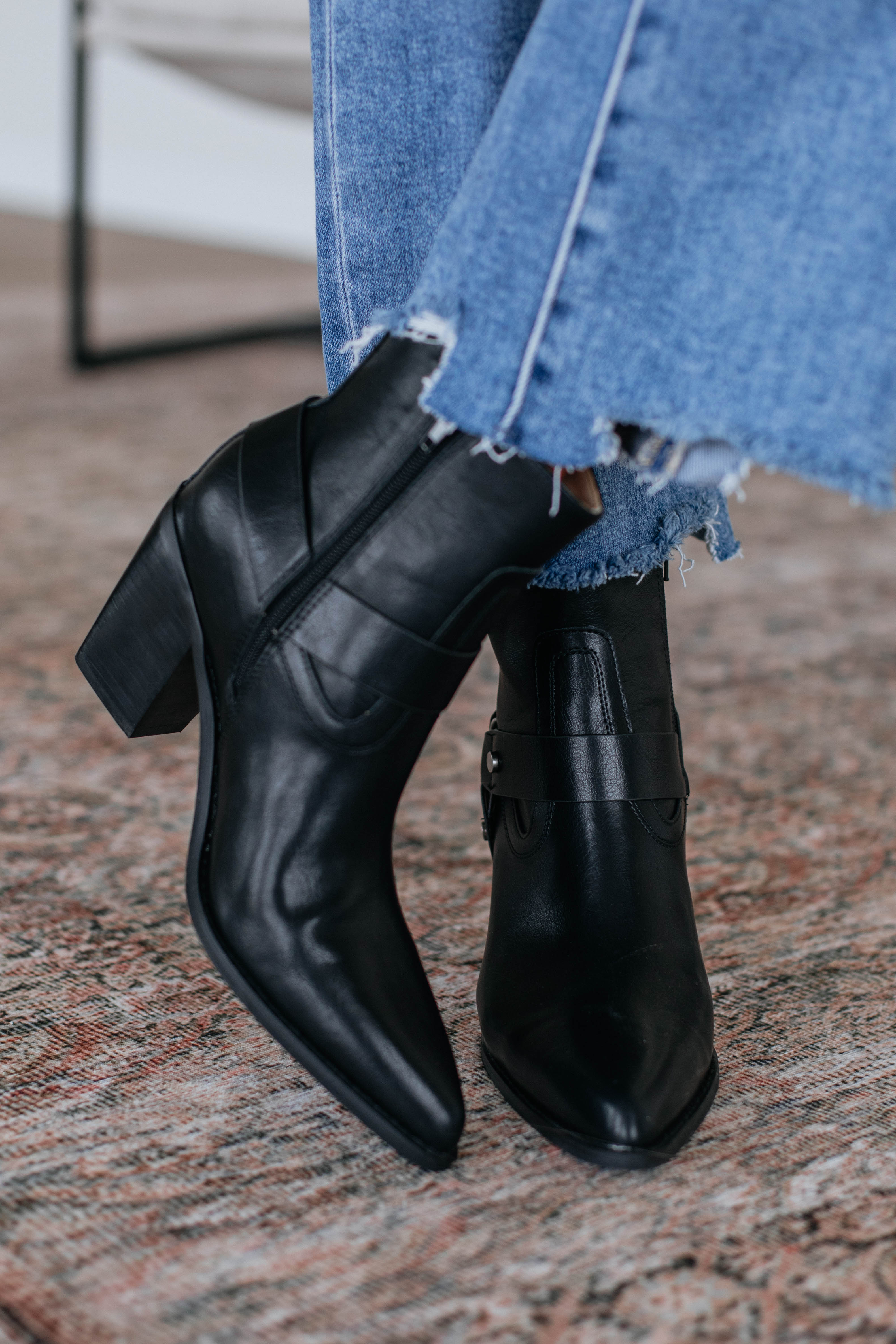 Here For A Good Time Boots - Black