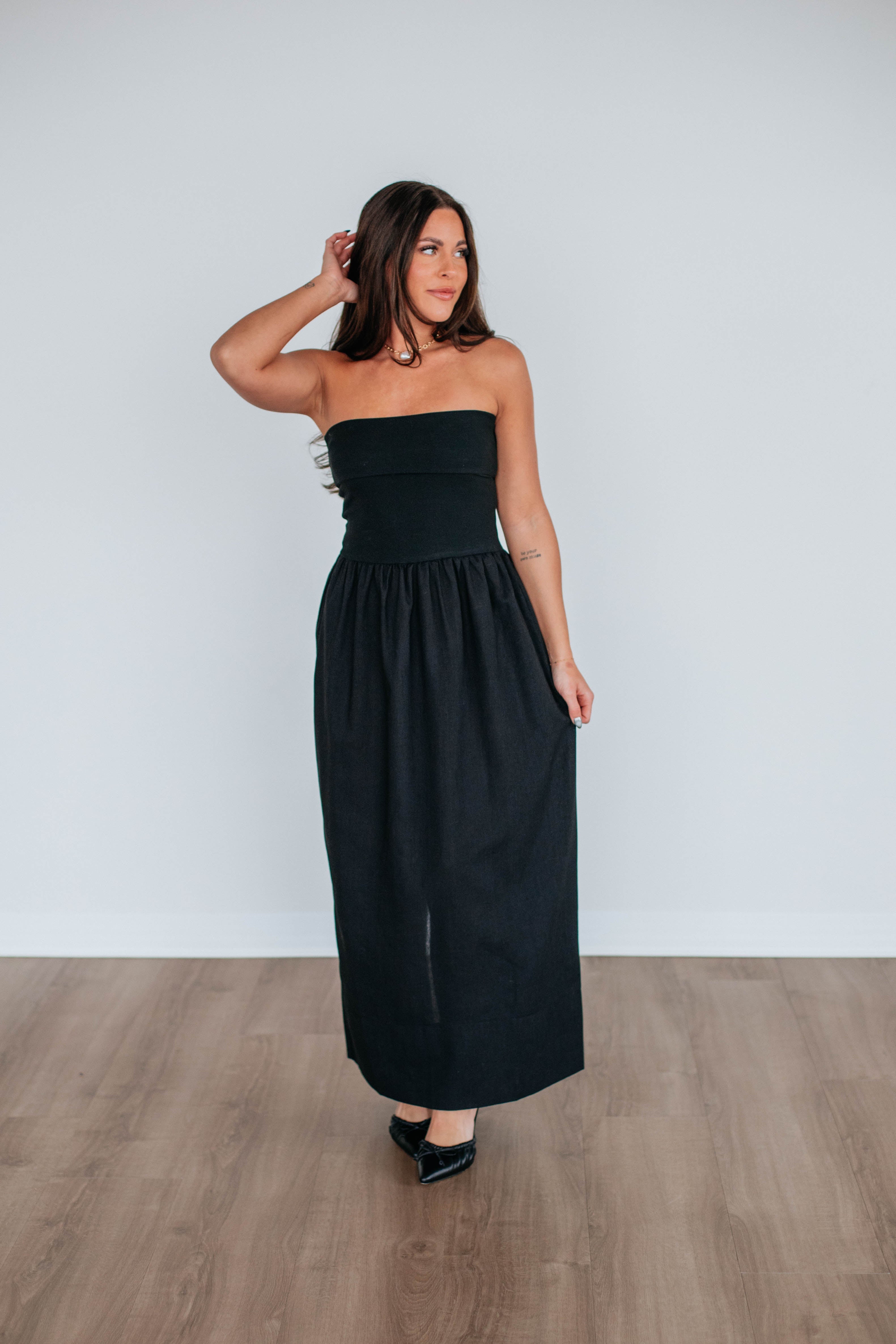 Hit The Resort Dress - Black