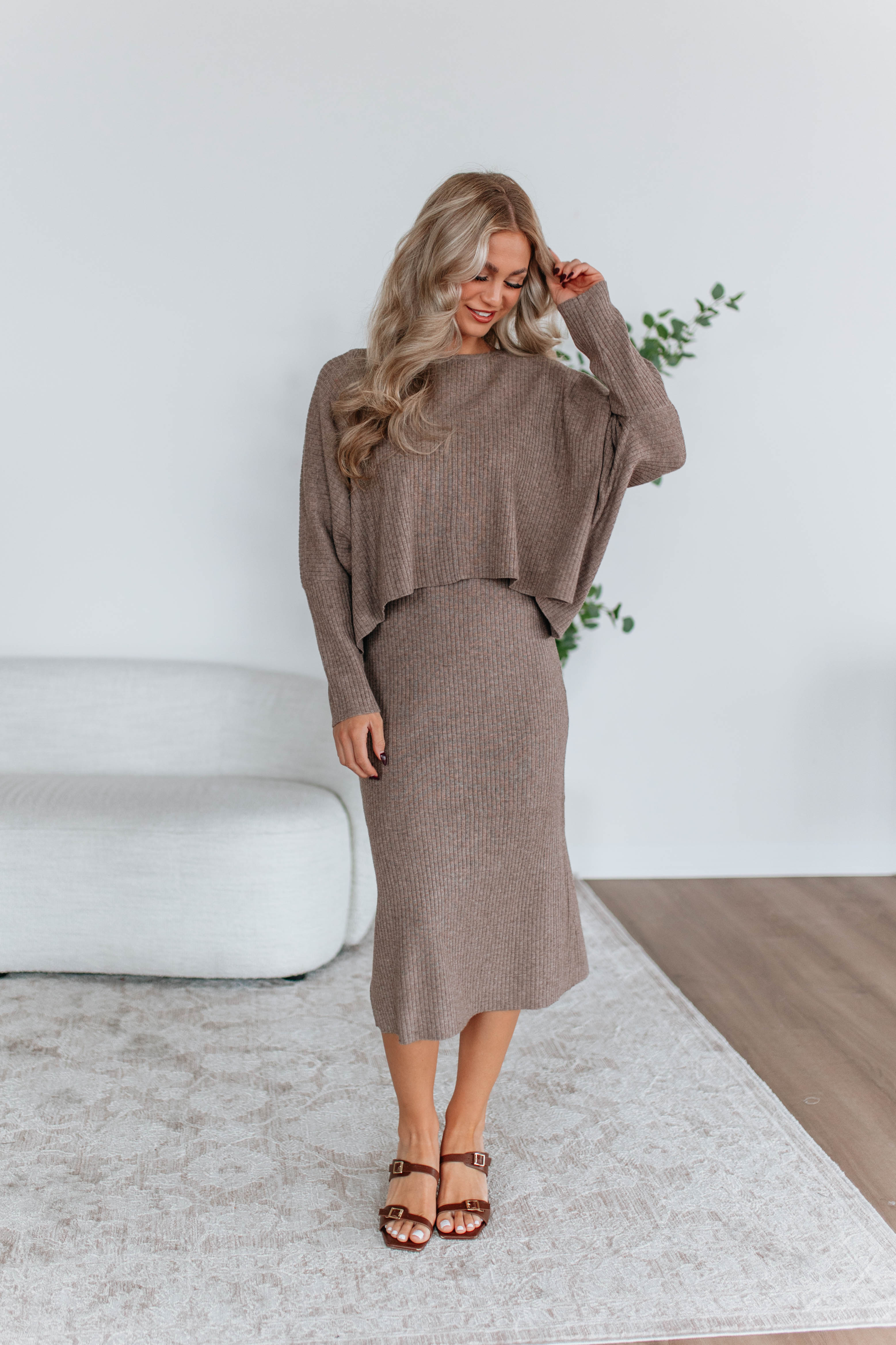 Laurena Ribbed Dress