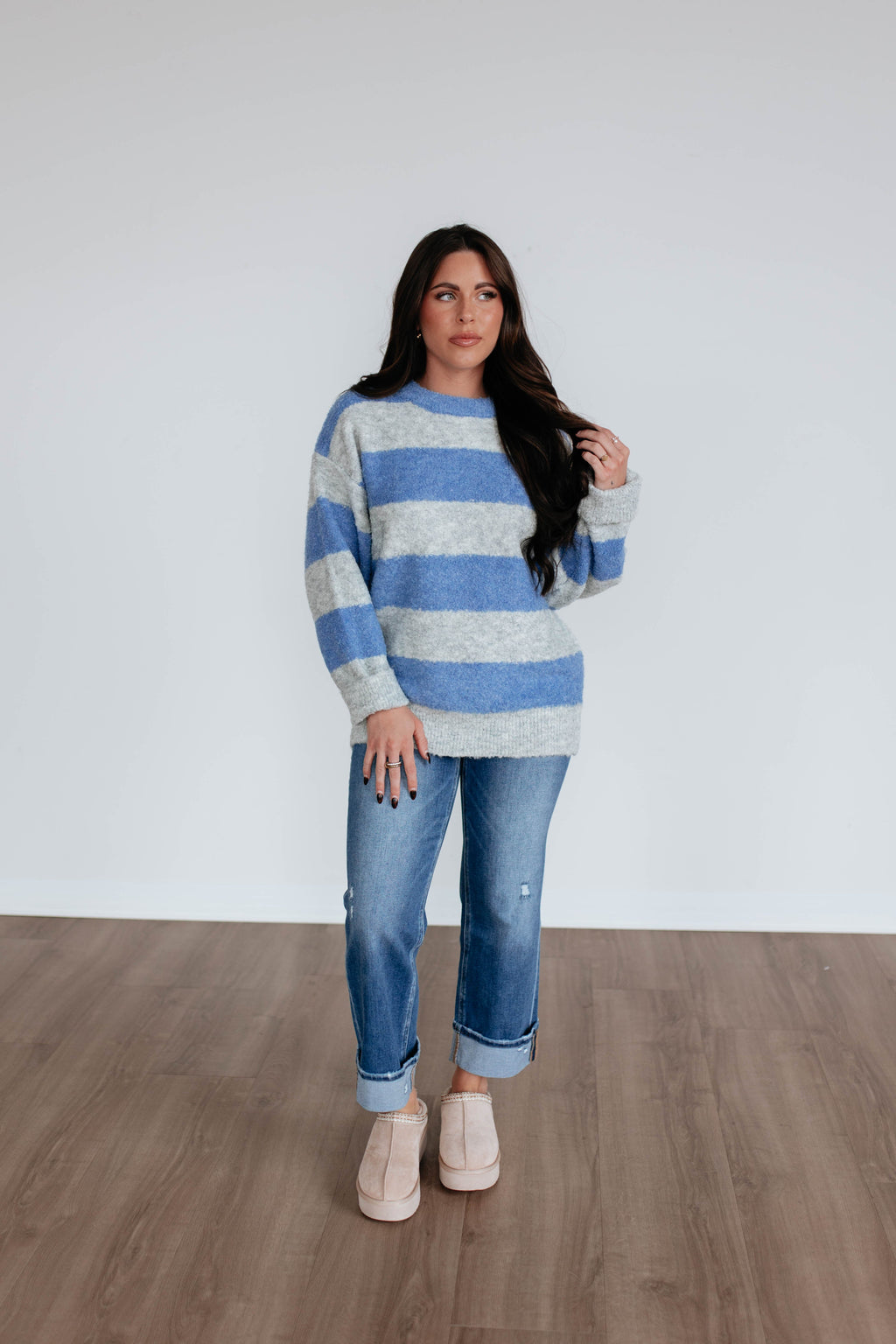 Martie Striped Sweater