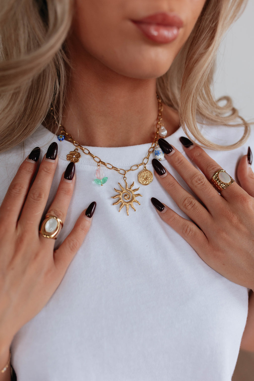 Catie Charm Necklace