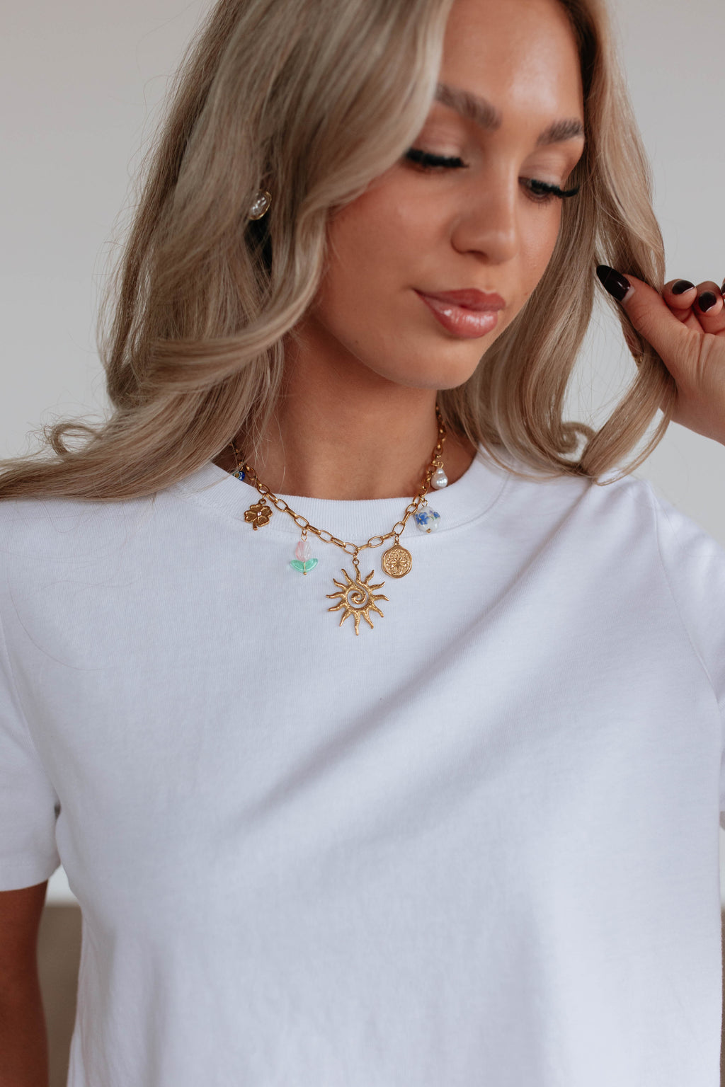 Catie Charm Necklace