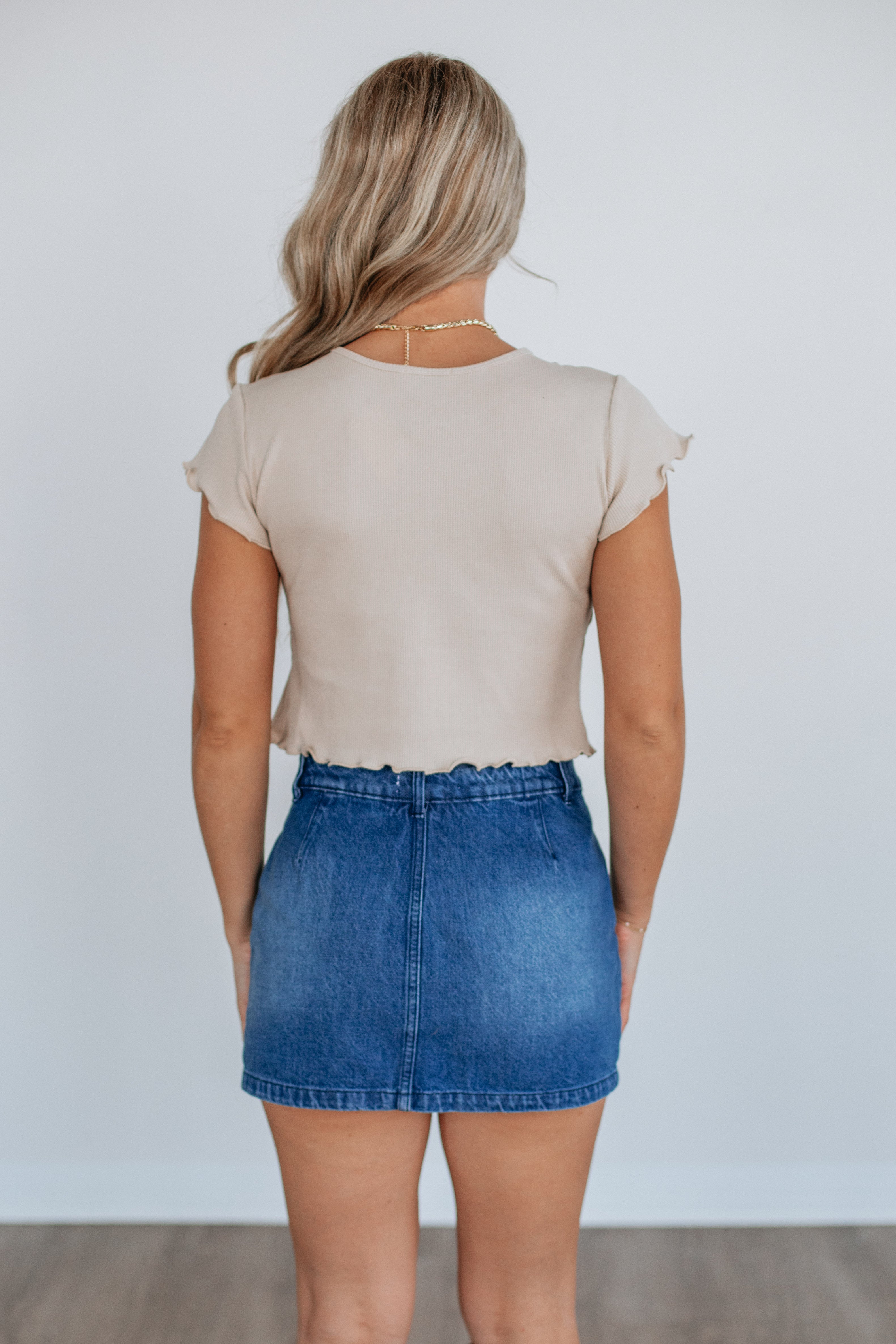 Jaila Denim Skirt