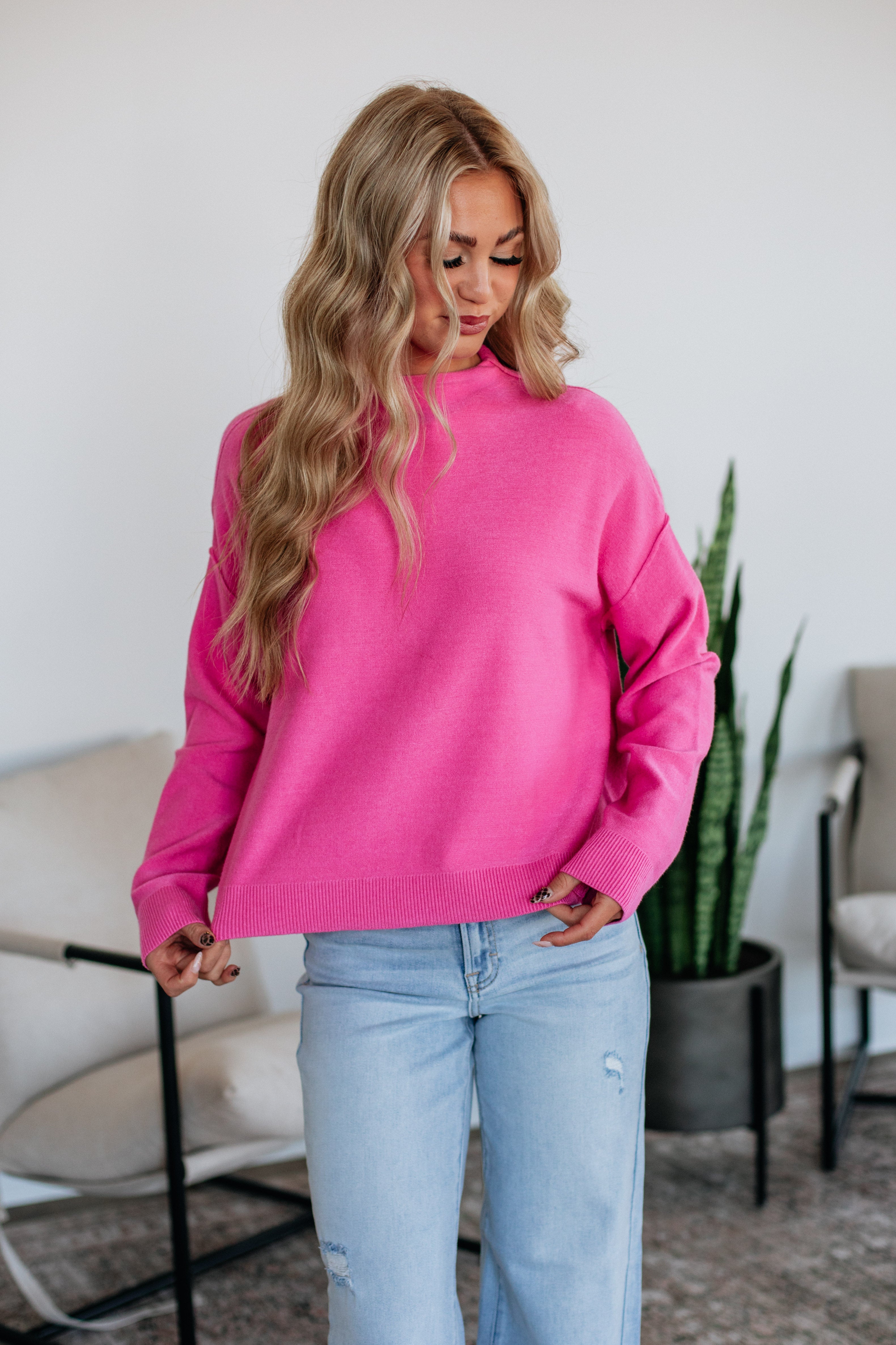 Marci Mock Neck Sweater