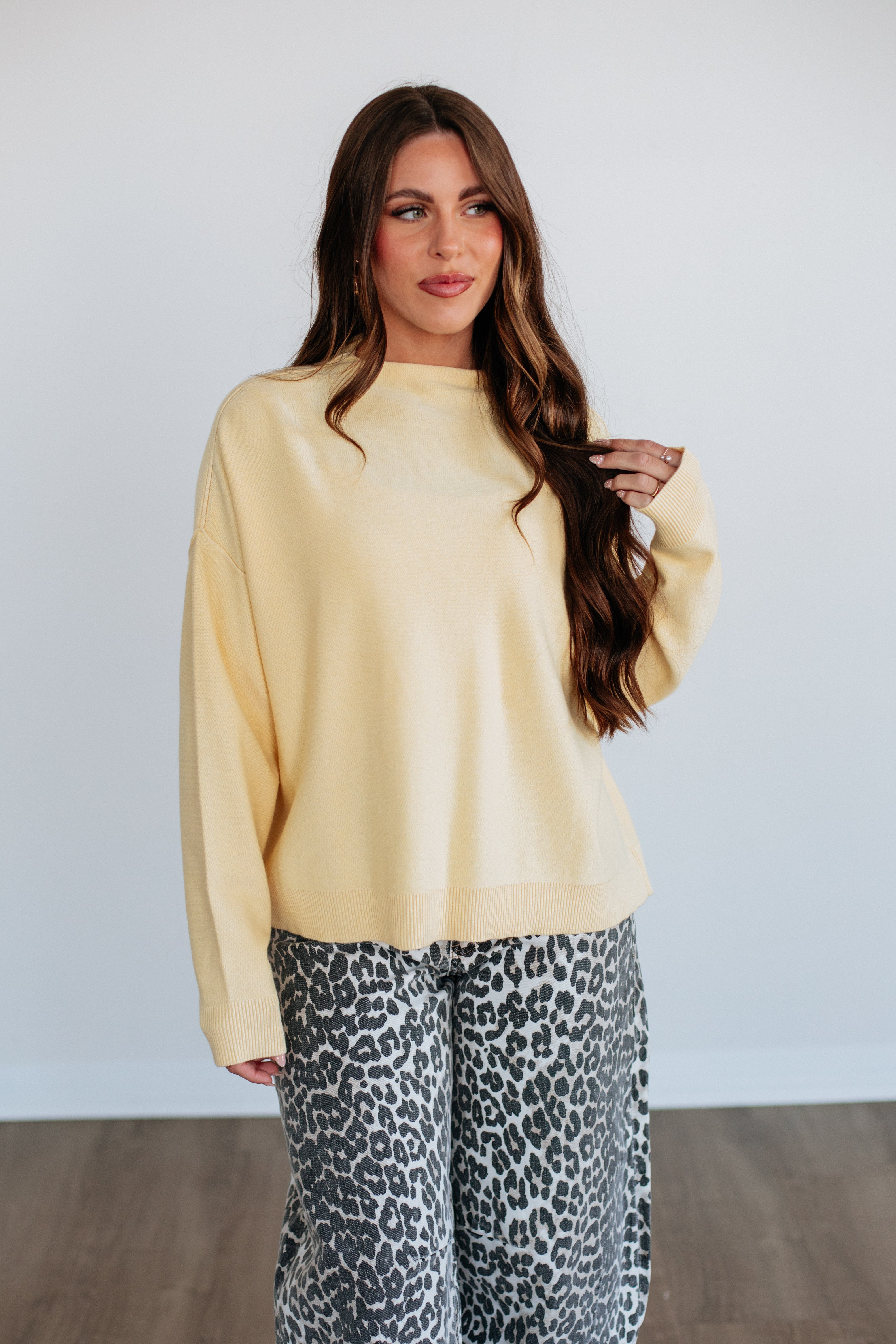 Marci Mock Neck Sweater