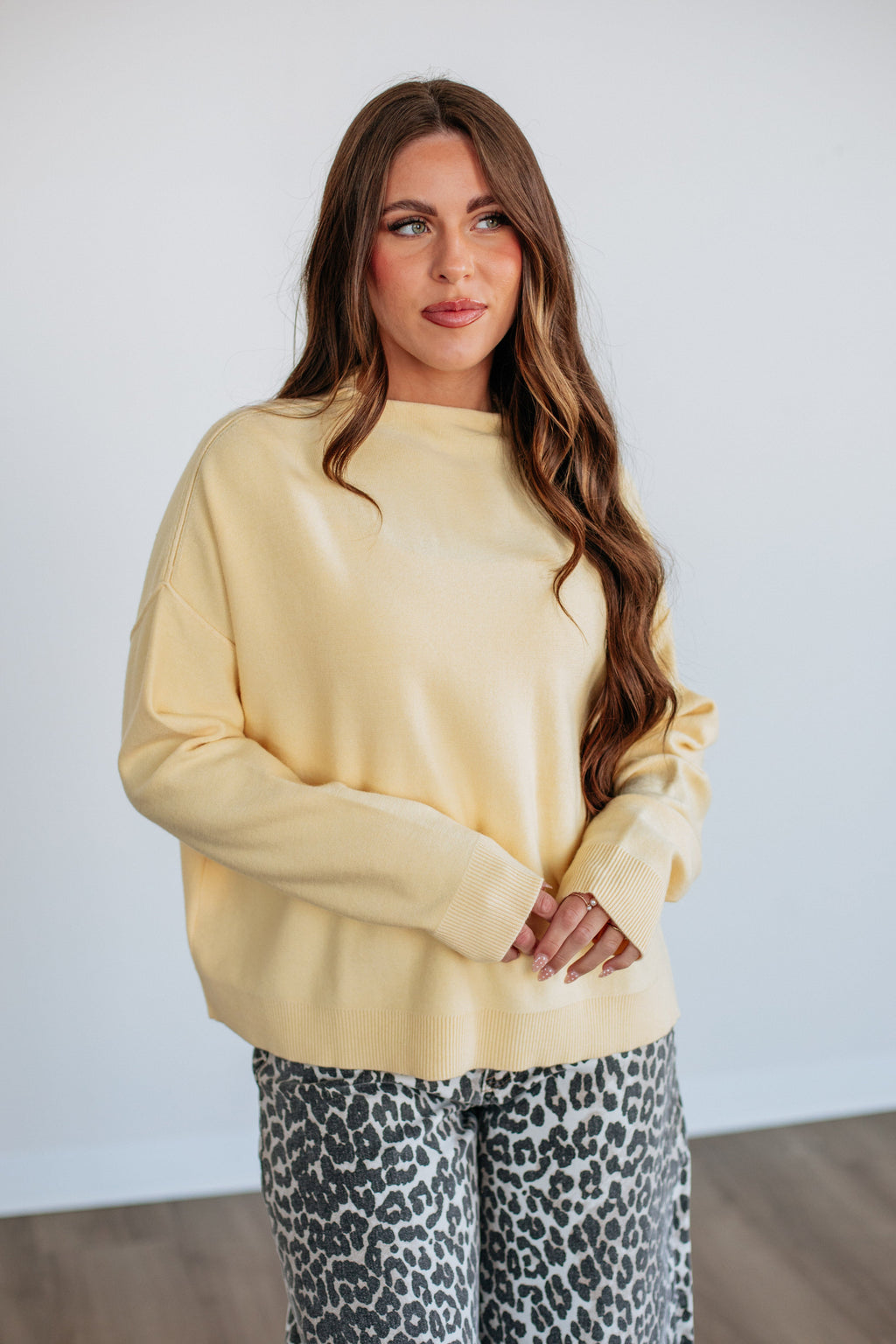 Marci Mock Neck Sweater